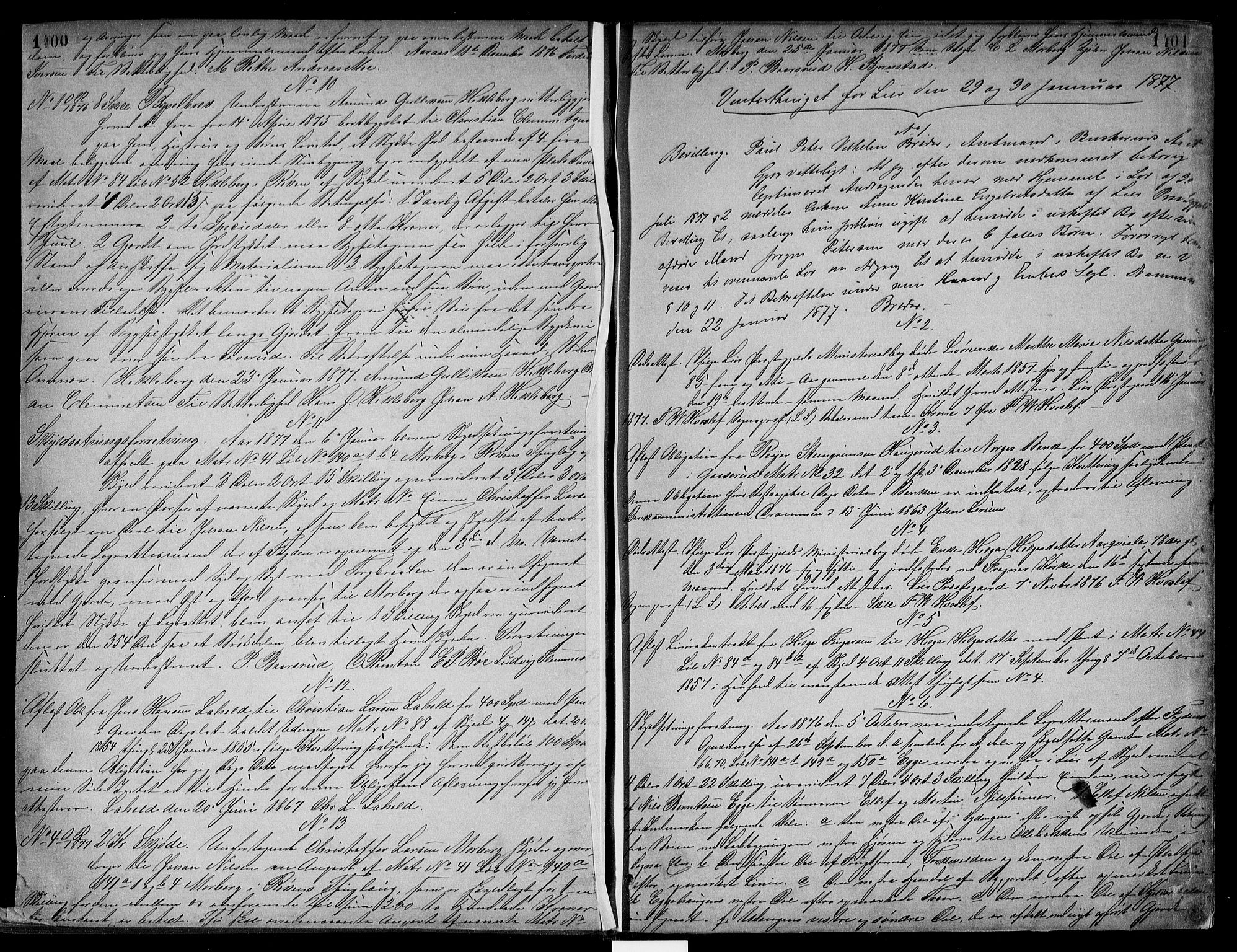 Lier, Røyken og Hurum sorenskriveri, AV/SAKO-A-89/G/Ga/Gab/L0008: Pantebok nr. 8, 1869-1877, s. 1400-1401