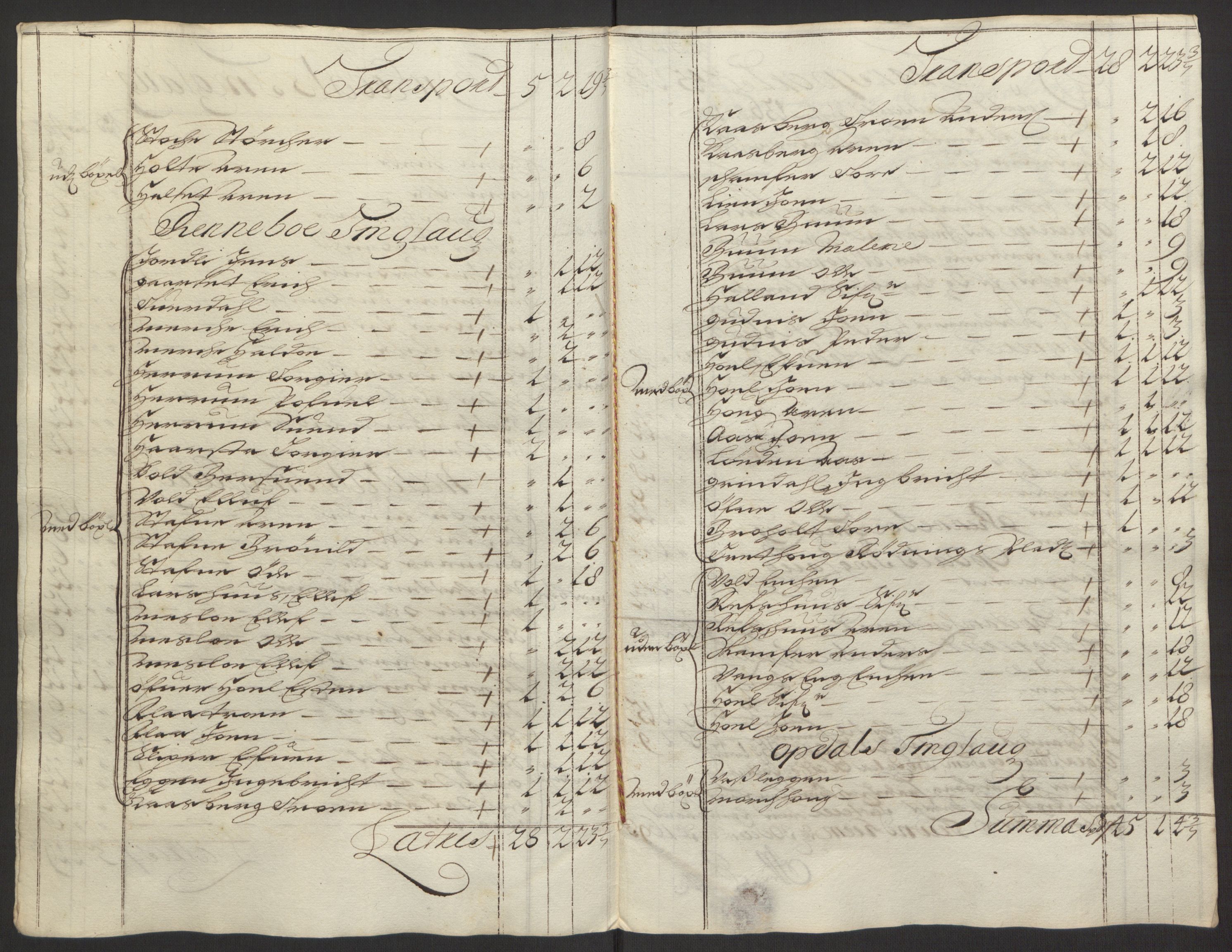 Rentekammeret inntil 1814, Reviderte regnskaper, Fogderegnskap, AV/RA-EA-4092/R58/L3938: Fogderegnskap Orkdal, 1693, s. 130