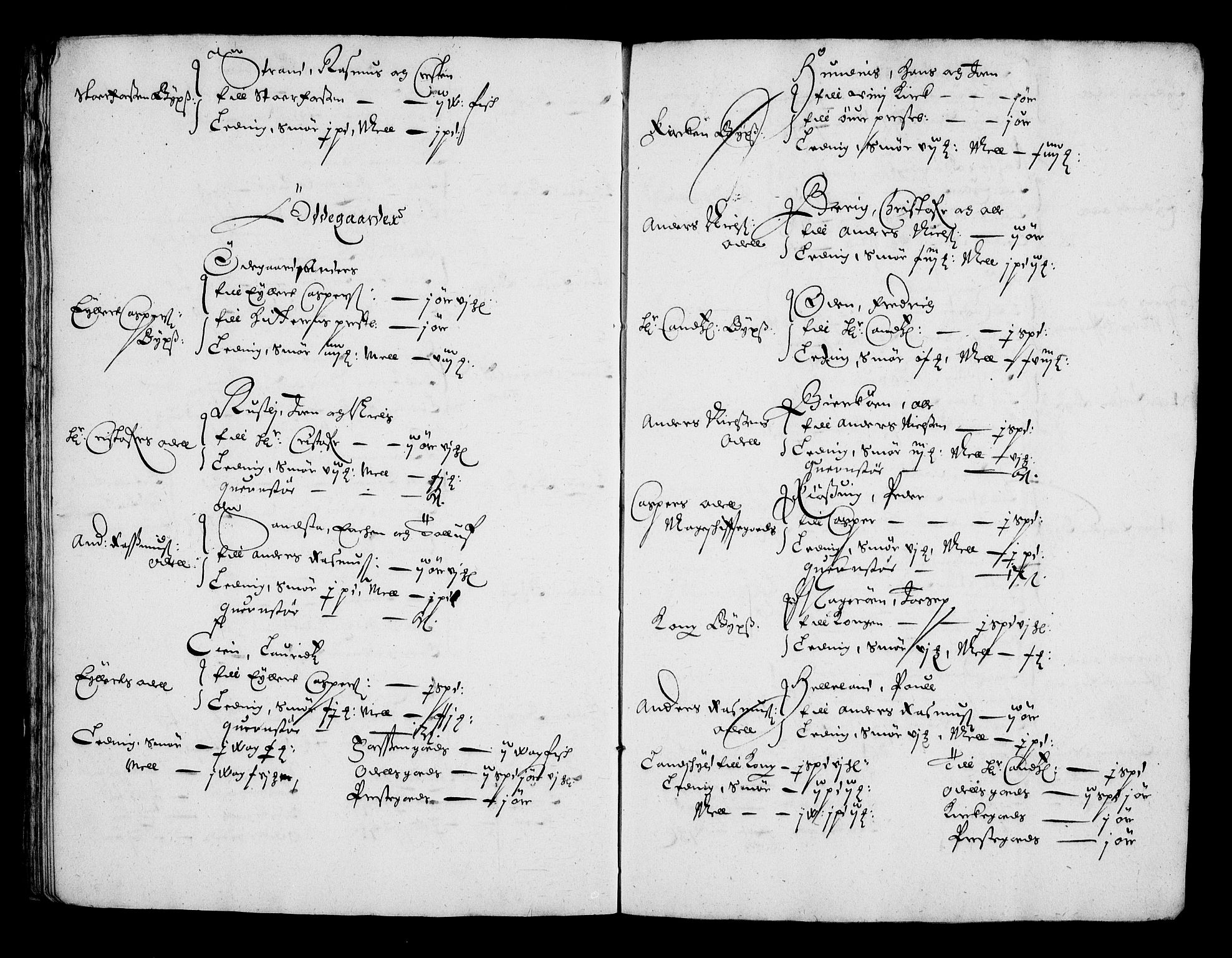 Rentekammeret inntil 1814, Realistisk ordnet avdeling, AV/RA-EA-4070/N/Na/L0002/0002: [XI g]: Trondheims stifts jordebøker: / Fosen fogderi, 1664