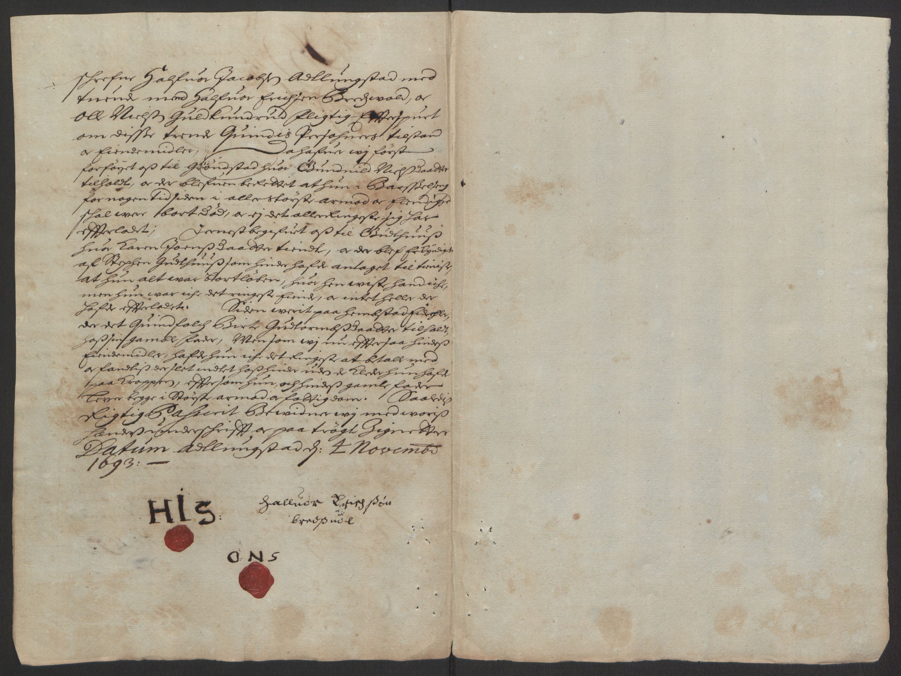 Rentekammeret inntil 1814, Reviderte regnskaper, Fogderegnskap, AV/RA-EA-4092/R16/L1034: Fogderegnskap Hedmark, 1693, s. 74