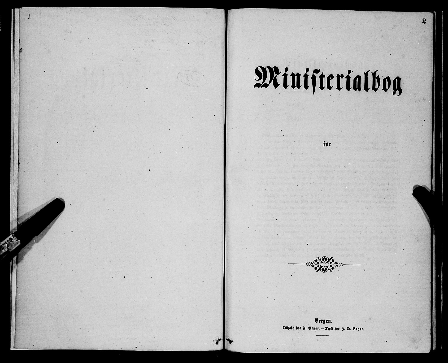 Askvoll sokneprestembete, SAB/A-79501/H/Haa/Haaa/L0013: Ministerialbok nr. A 13, 1865-1878, s. 2