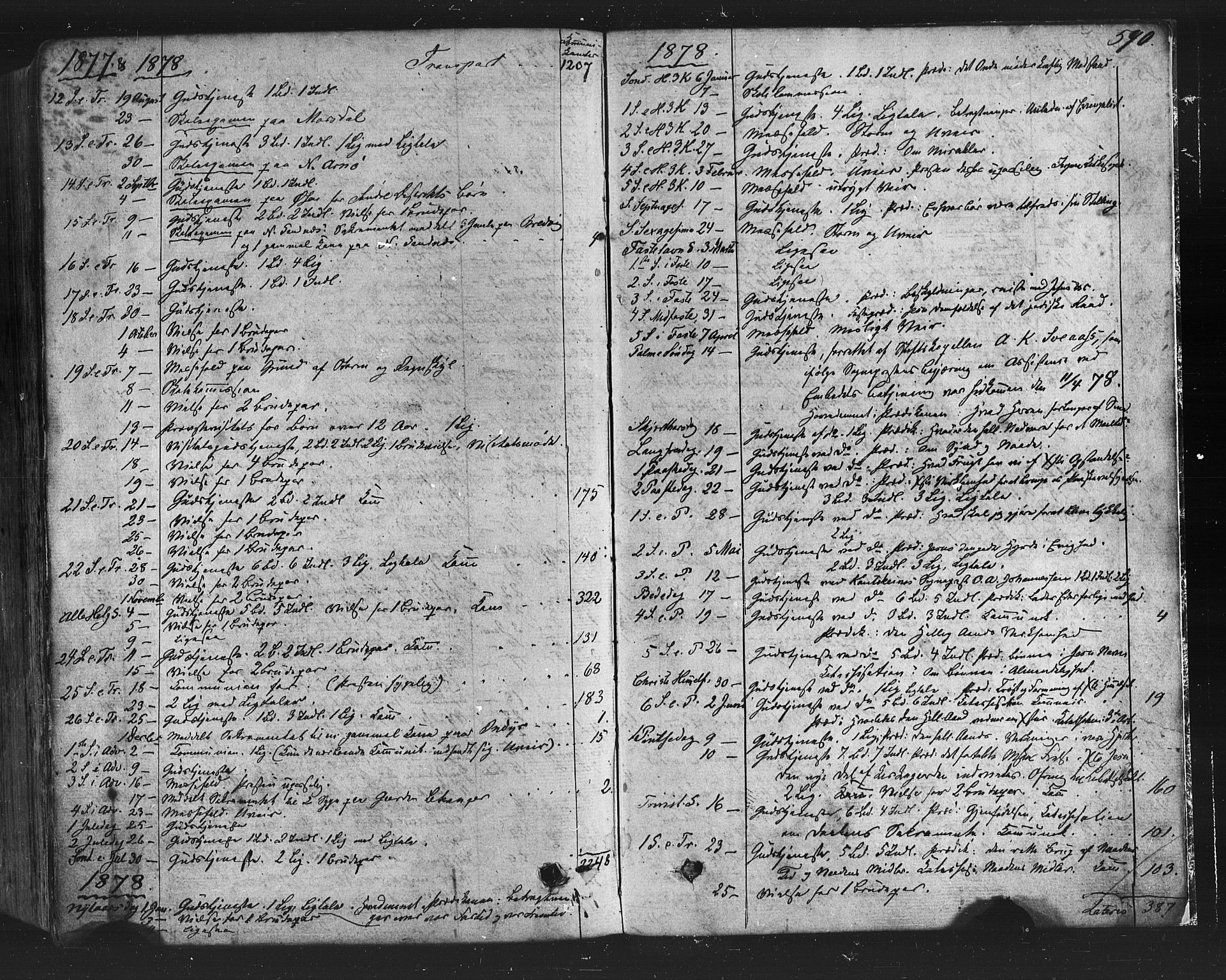 Ministerialprotokoller, klokkerbøker og fødselsregistre - Nordland, AV/SAT-A-1459/805/L0098: Ministerialbok nr. 805A05, 1862-1879, s. 590