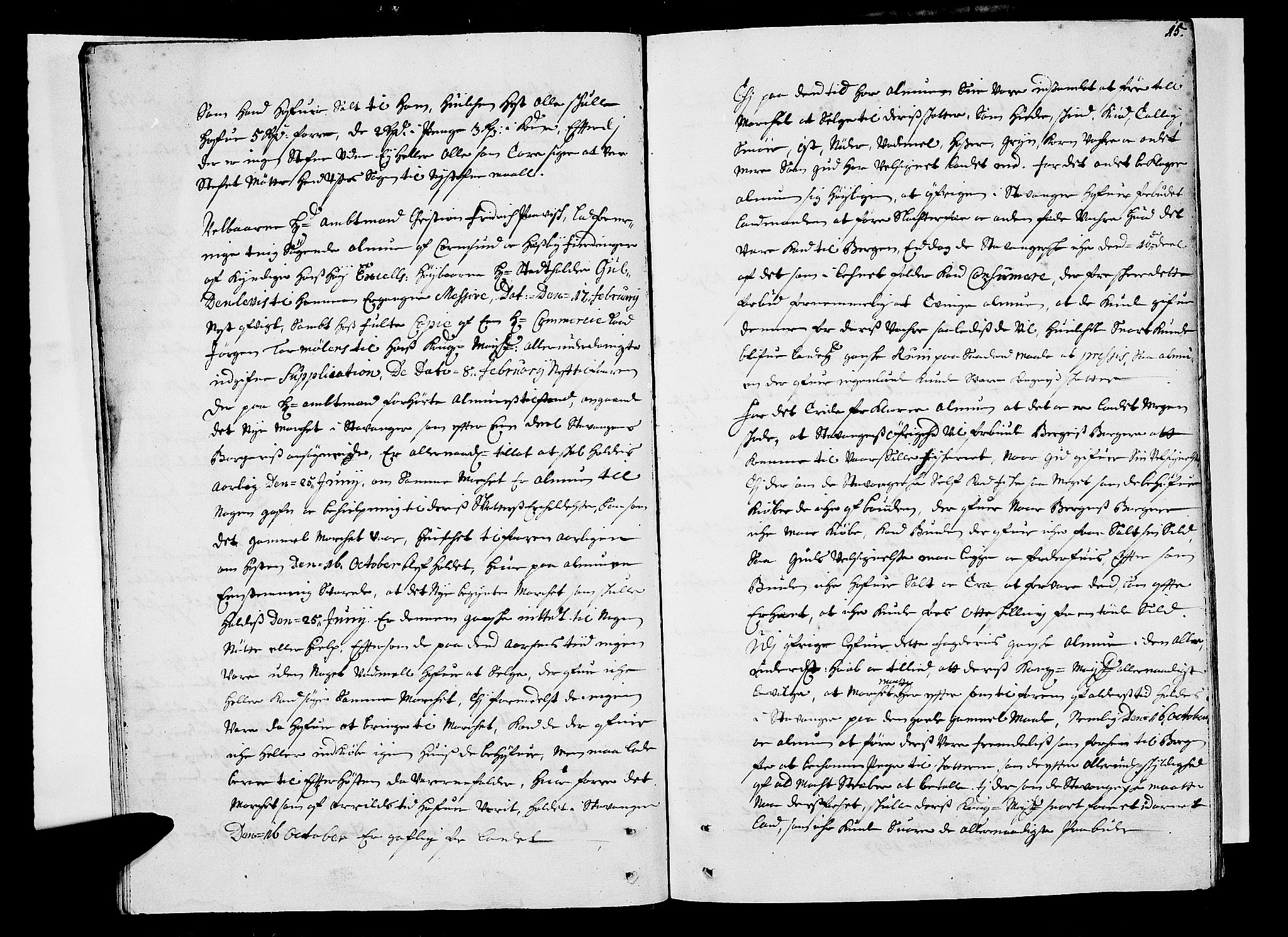 Ryfylke tingrett, AV/SAST-A-100055/001/I/IB/IBBa/L0030: Tingbok, Karmsund og Hesby, 1698, s. 14b-15a