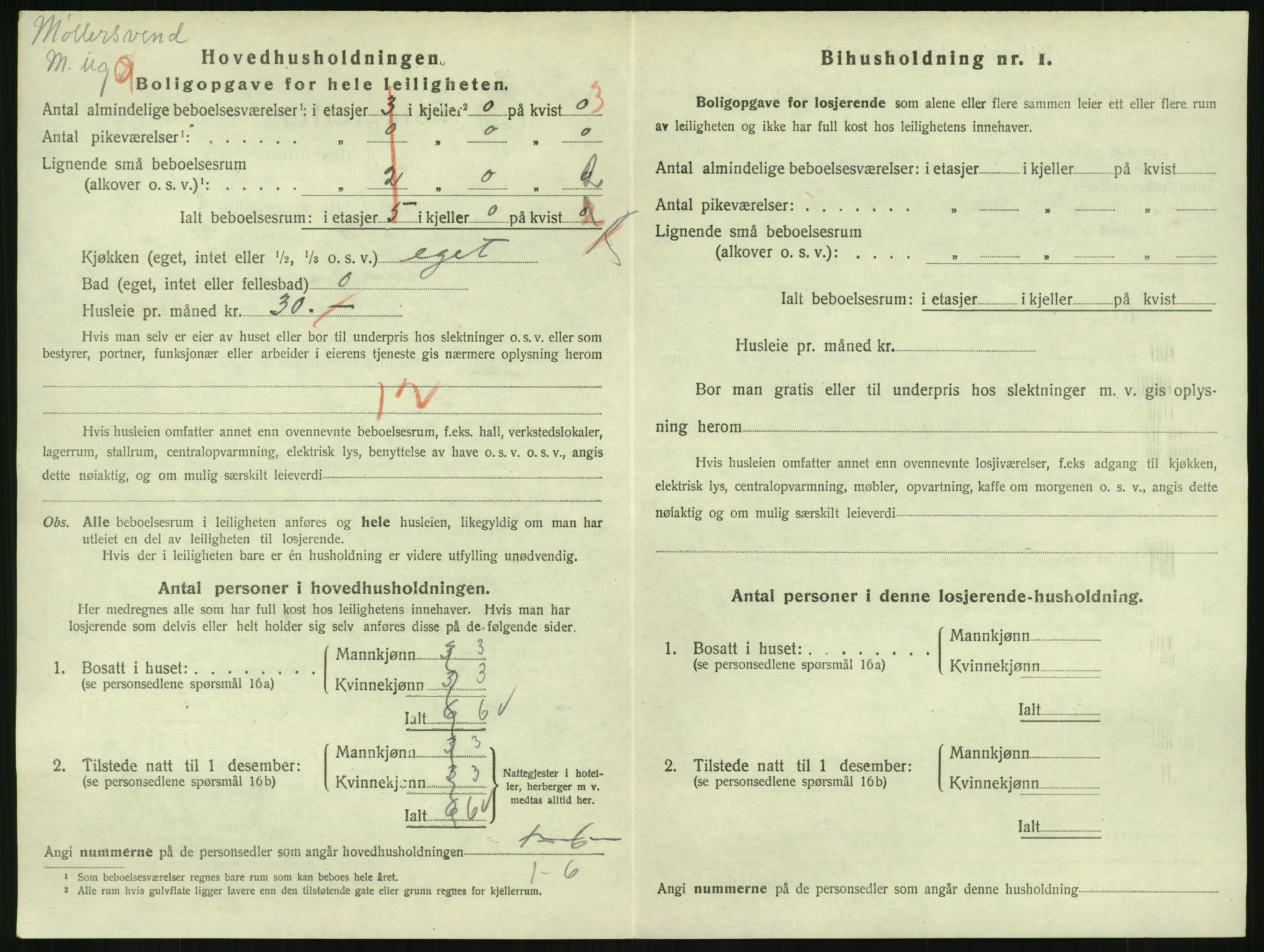 SAKO, Folketelling 1920 for 0601 Hønefoss kjøpstad, 1920, s. 2103