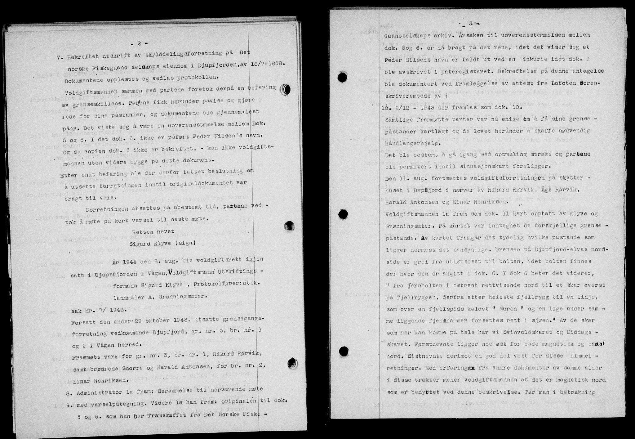 Lofoten sorenskriveri, SAT/A-0017/1/2/2C/L0012a: Pantebok nr. 12a, 1943-1944, Dagboknr: 1157/1944