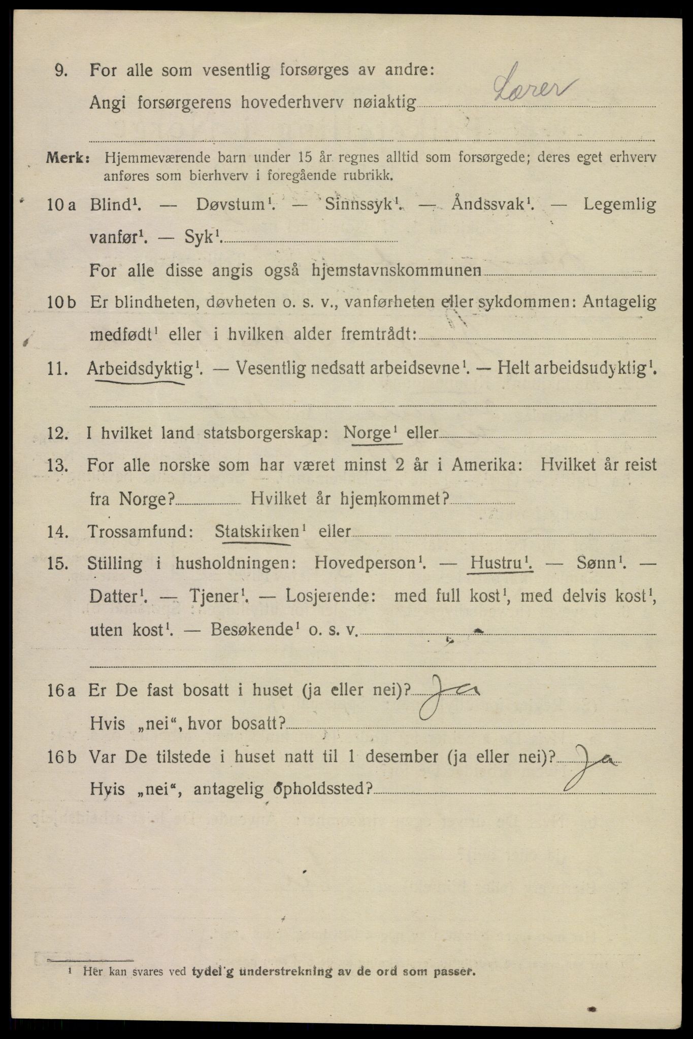 SAKO, Folketelling 1920 for 0802 Langesund ladested, 1920, s. 3670