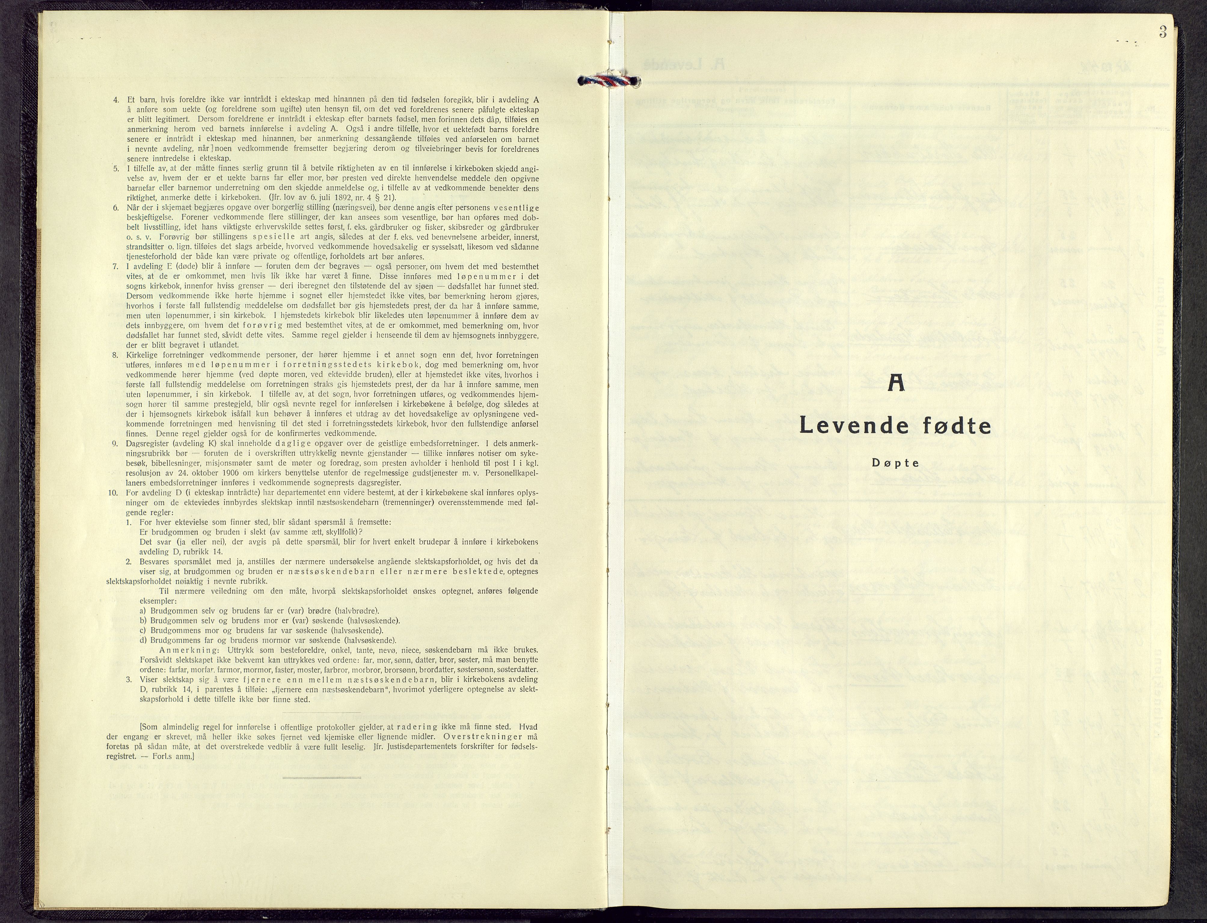 Stange prestekontor, AV/SAH-PREST-002/L/L0022: Klokkerbok nr. 22, 1948-1954, s. 3