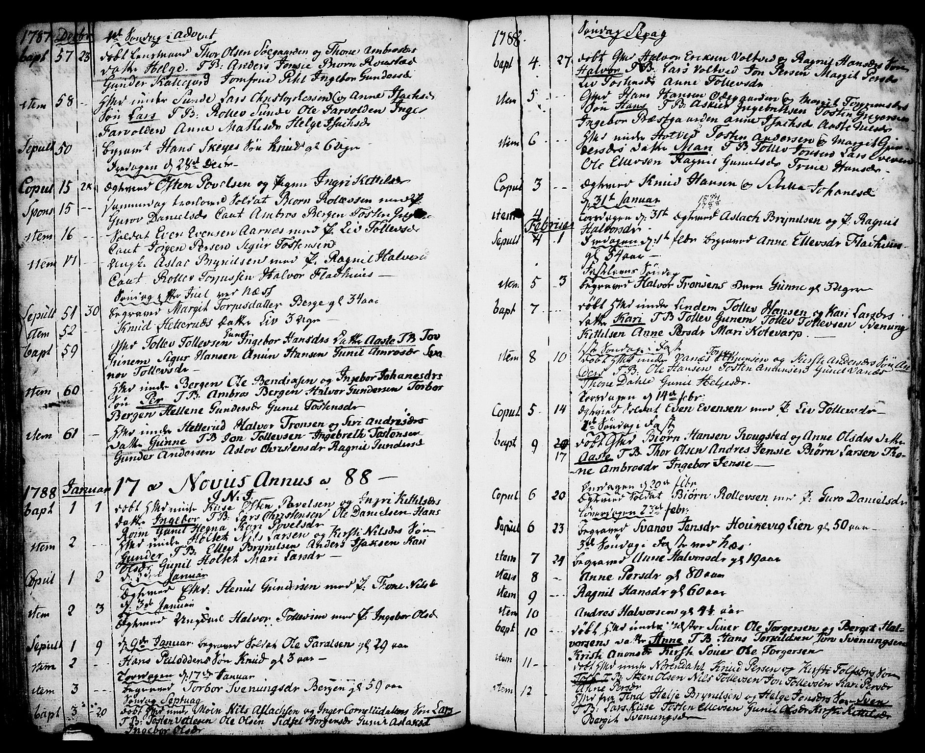 Sauherad kirkebøker, AV/SAKO-A-298/F/Fa/L0004: Ministerialbok nr. I 4, 1767-1814