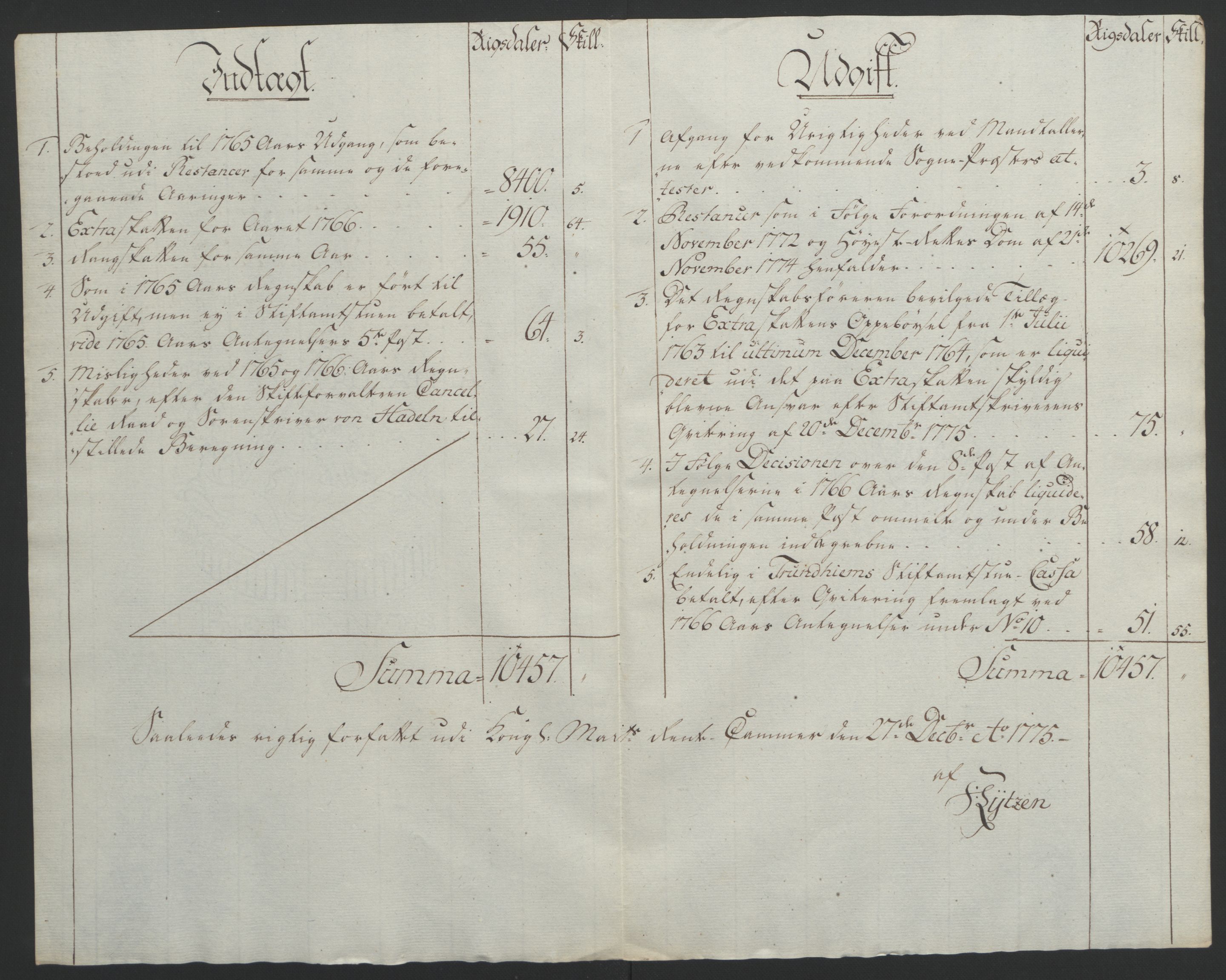 Rentekammeret inntil 1814, Reviderte regnskaper, Fogderegnskap, RA/EA-4092/R61/L4180: Ekstraskatten Strinda og Selbu, 1762-1767, s. 339