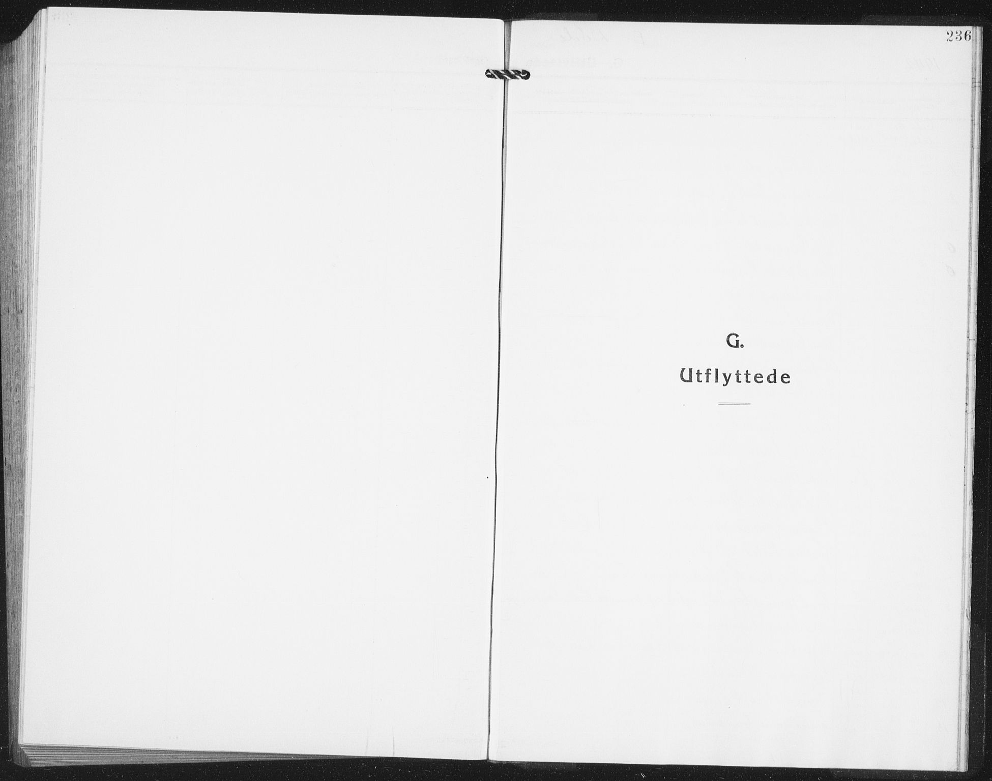 Ullensaker prestekontor Kirkebøker, AV/SAO-A-10236a/G/Ga/L0004: Klokkerbok nr. I 4, 1930-1942, s. 236