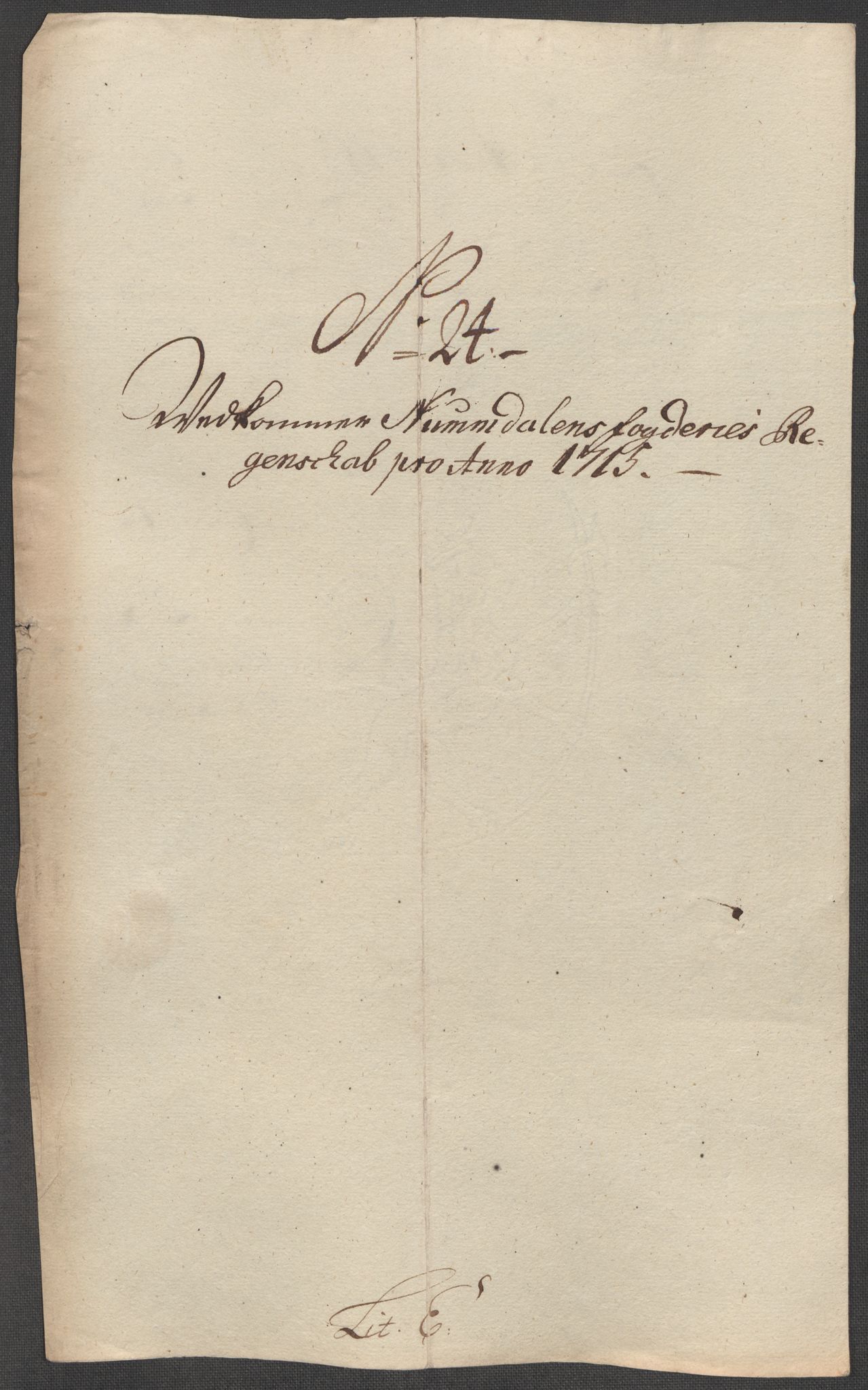 Rentekammeret inntil 1814, Reviderte regnskaper, Fogderegnskap, RA/EA-4092/R64/L4436: Fogderegnskap Namdal, 1715, s. 199