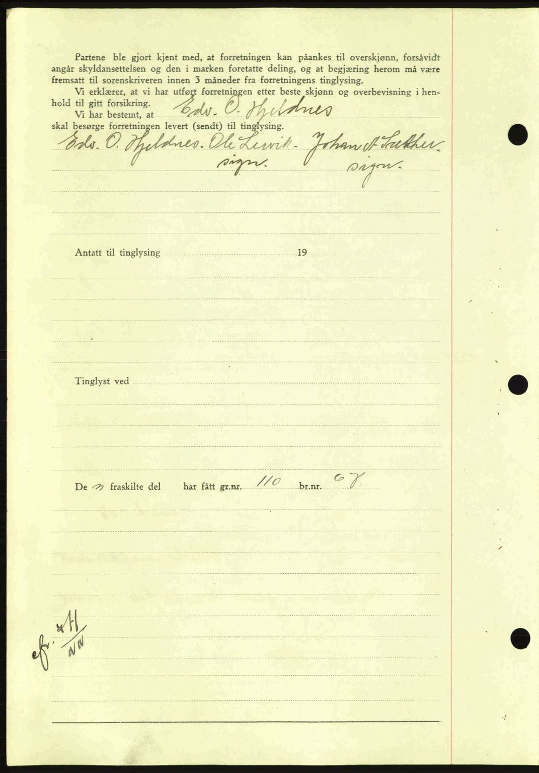 Nordmøre sorenskriveri, AV/SAT-A-4132/1/2/2Ca: Pantebok nr. A93, 1942-1942, Dagboknr: 1794/1942