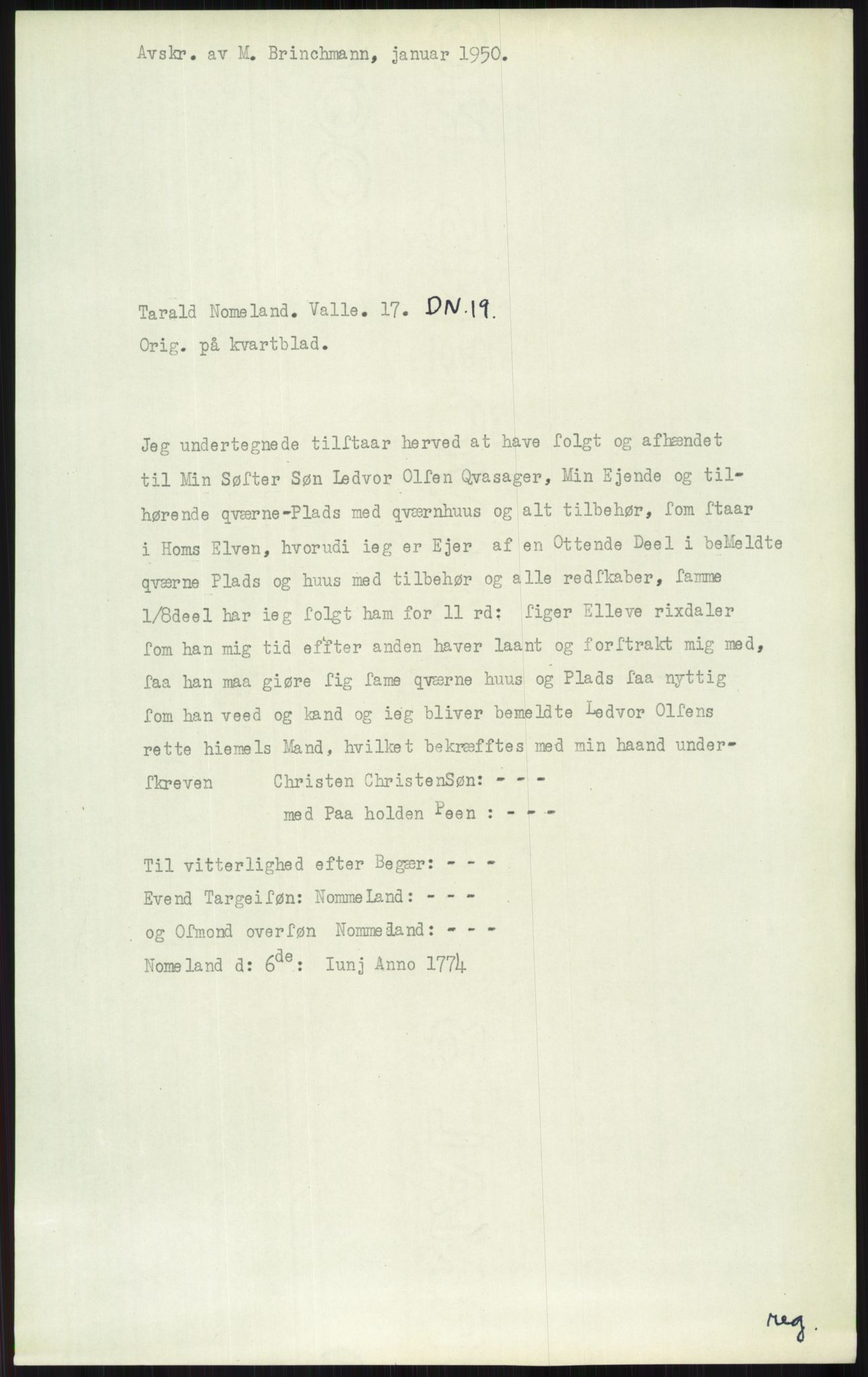 Samlinger til kildeutgivelse, Diplomavskriftsamlingen, AV/RA-EA-4053/H/Ha, s. 3622