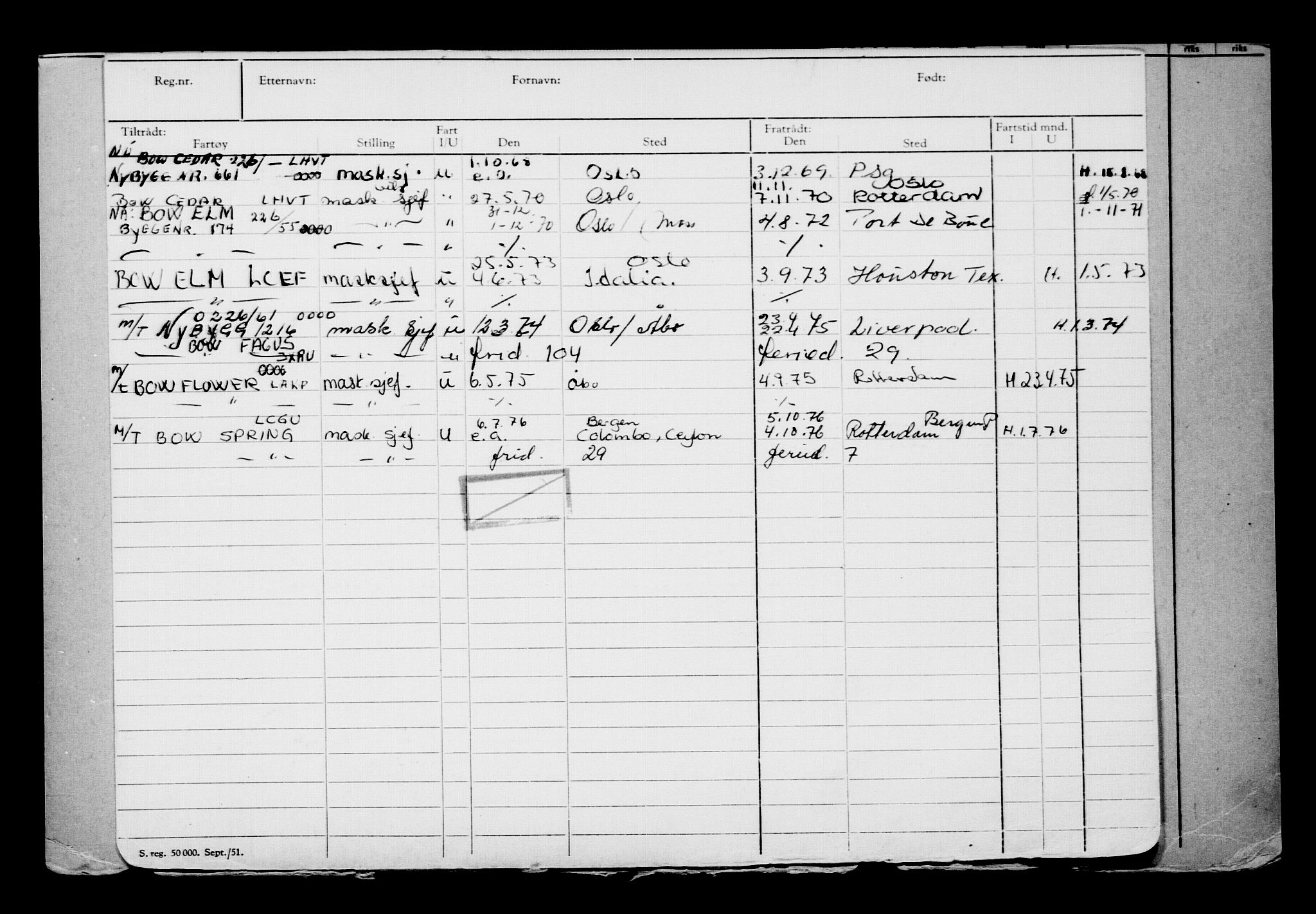 Direktoratet for sjømenn, AV/RA-S-3545/G/Gb/L0139: Hovedkort, 1916, s. 8