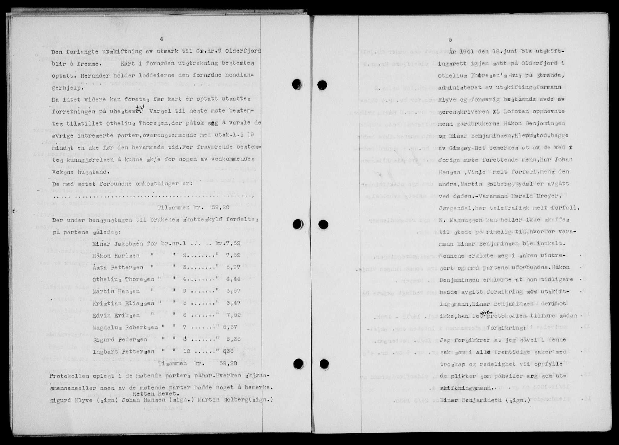 Lofoten sorenskriveri, SAT/A-0017/1/2/2C/L0010a: Pantebok nr. 10a, 1942-1943, Dagboknr: 154/1943