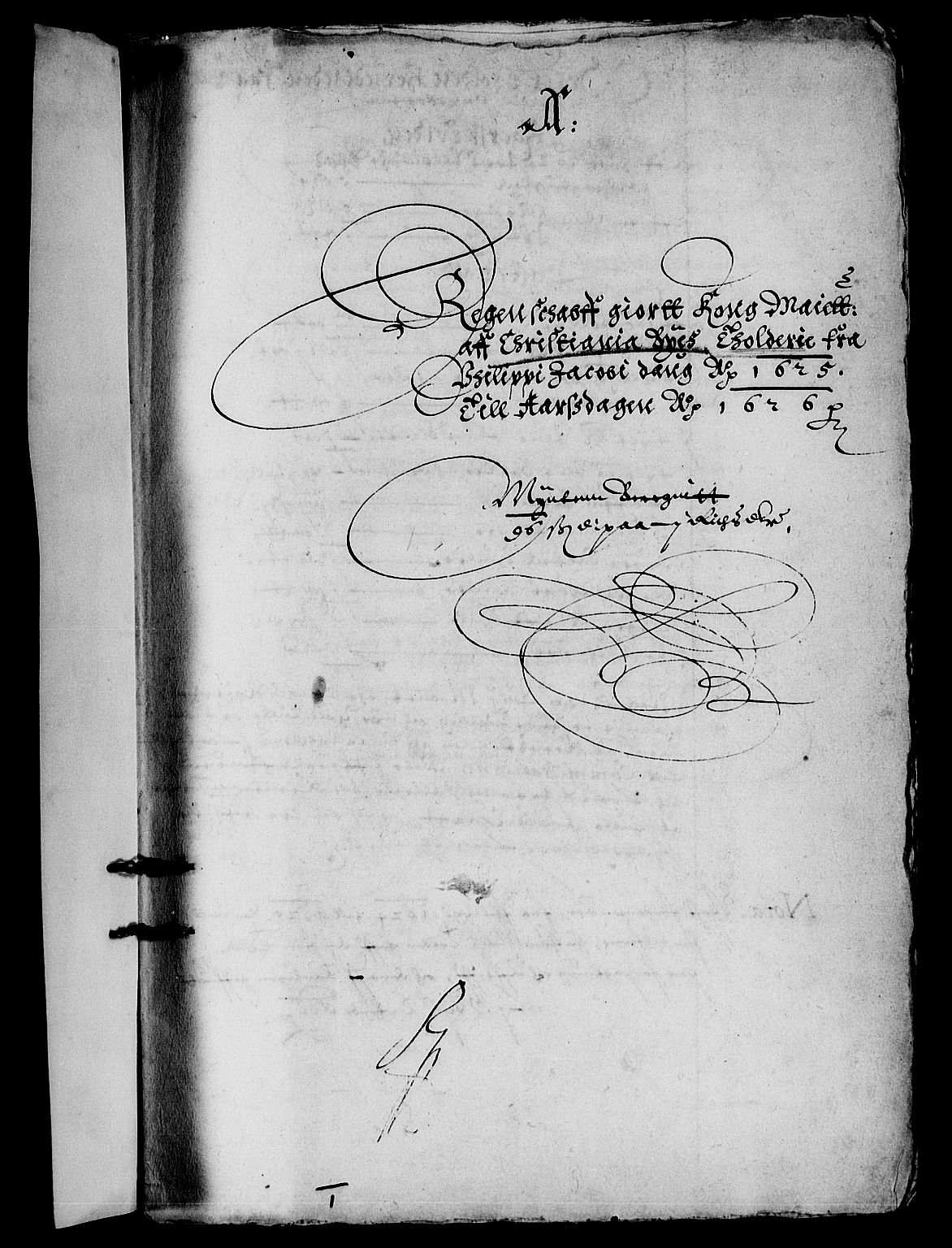 Rentekammeret inntil 1814, Reviderte regnskaper, Lensregnskaper, AV/RA-EA-5023/R/Rb/Rba/L0072: Akershus len, 1624-1626