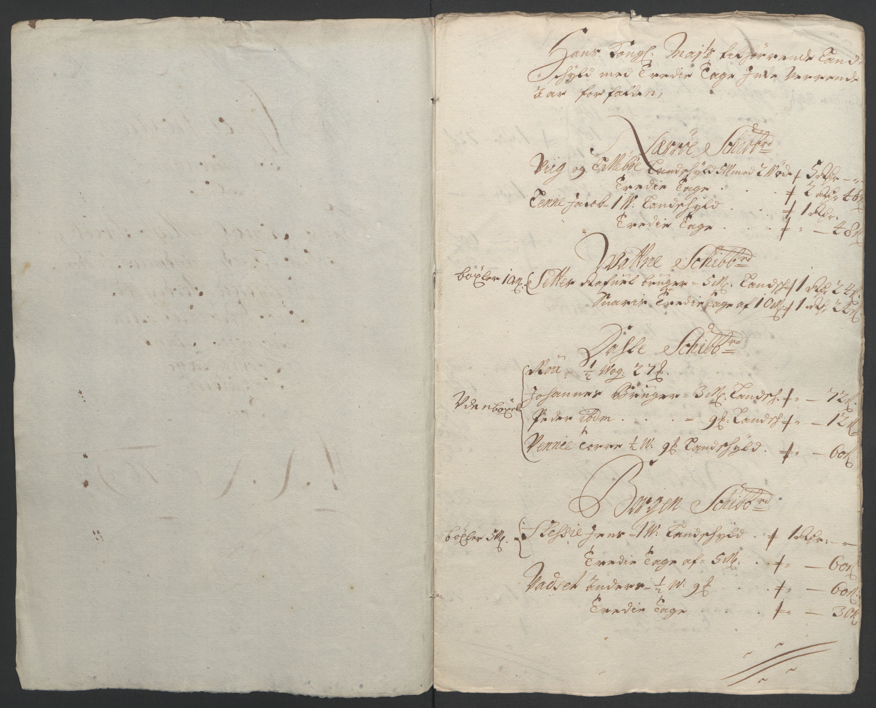 Rentekammeret inntil 1814, Reviderte regnskaper, Fogderegnskap, AV/RA-EA-4092/R54/L3555: Fogderegnskap Sunnmøre, 1694-1695, s. 171