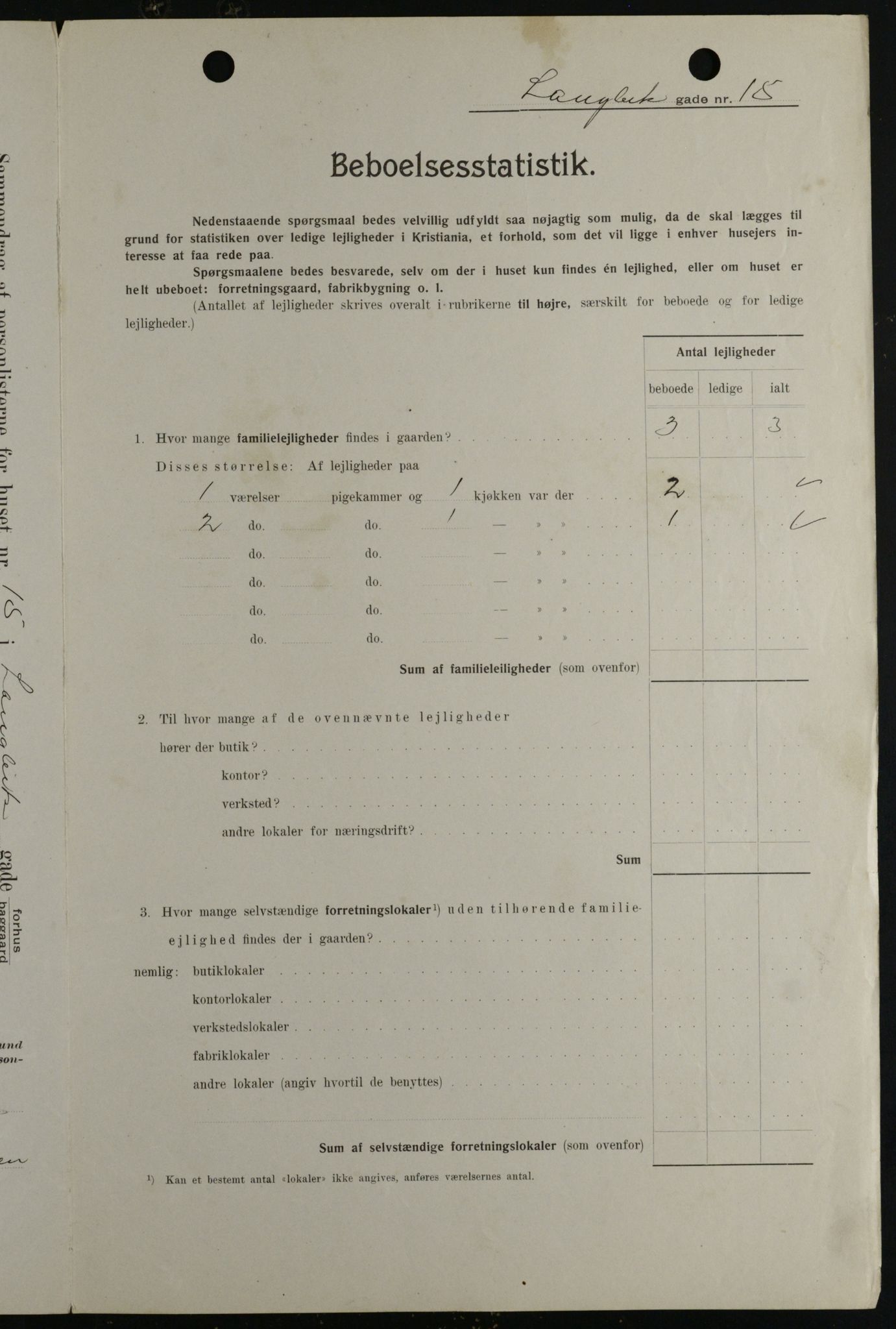 OBA, Kommunal folketelling 1.2.1908 for Kristiania kjøpstad, 1908, s. 51187