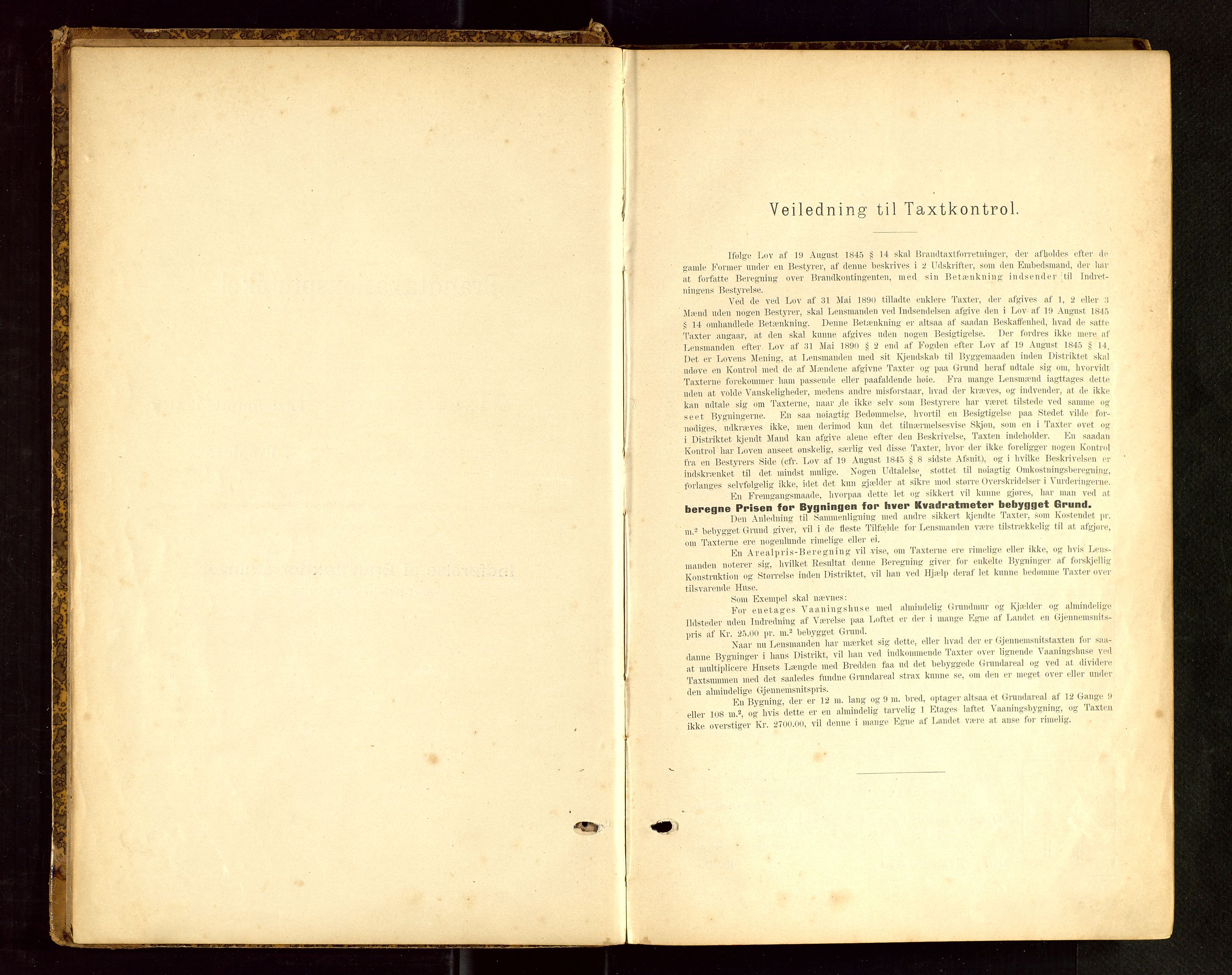 Bjerkreim lensmannskontor, AV/SAST-A-100090/Gob/L0001: "Brandtaxationsprotokol", 1895-1950