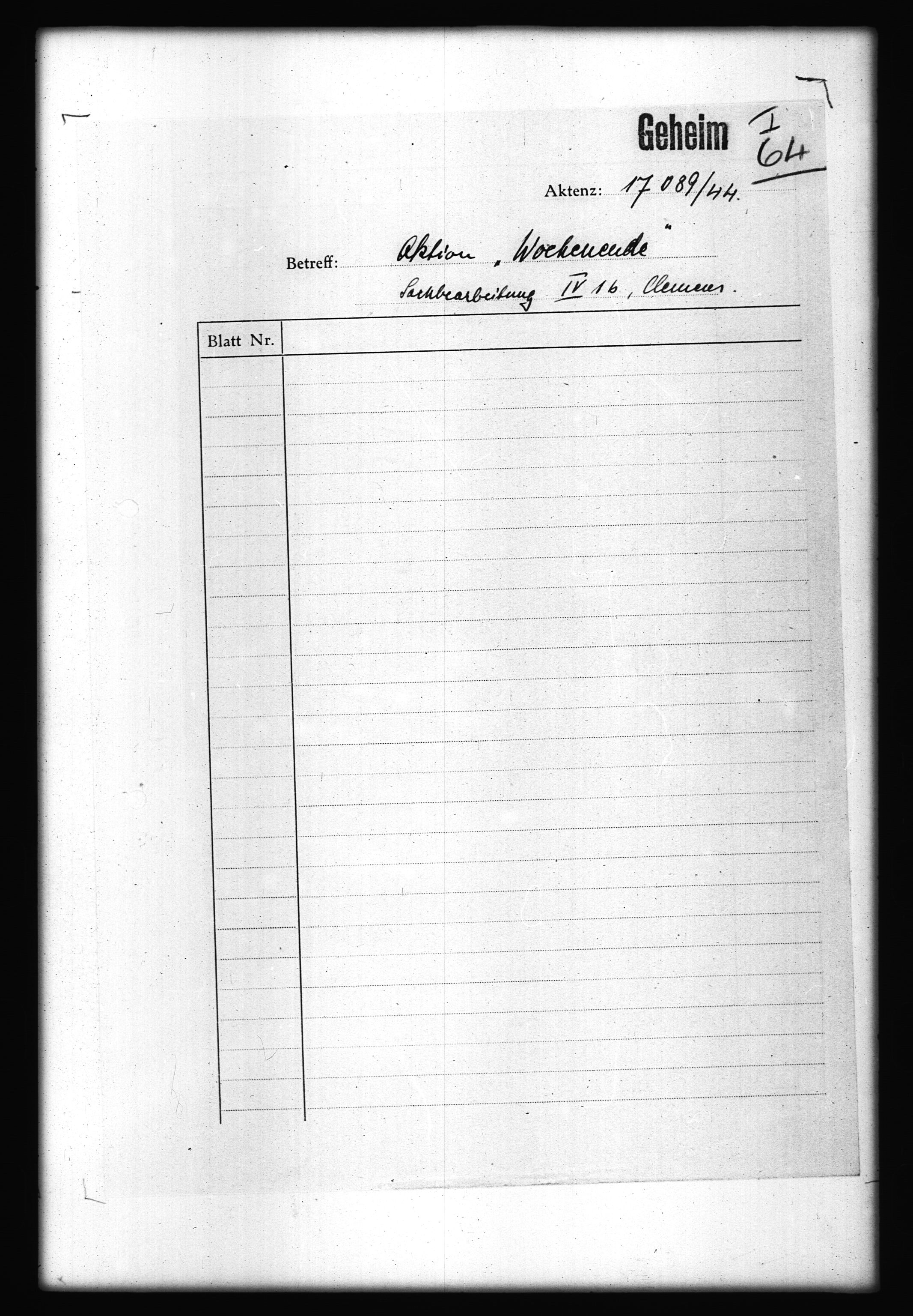 Documents Section, RA/RAFA-2200/V/L0055: Film med LMDC Serial Numbers, 1939-1945, s. 19