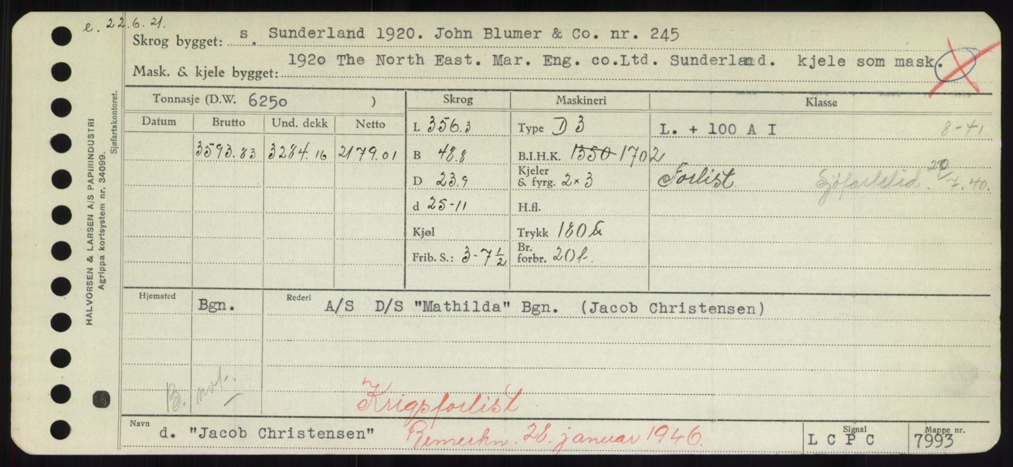 Sjøfartsdirektoratet med forløpere, Skipsmålingen, RA/S-1627/H/Hd/L0019: Fartøy, J, s. 19