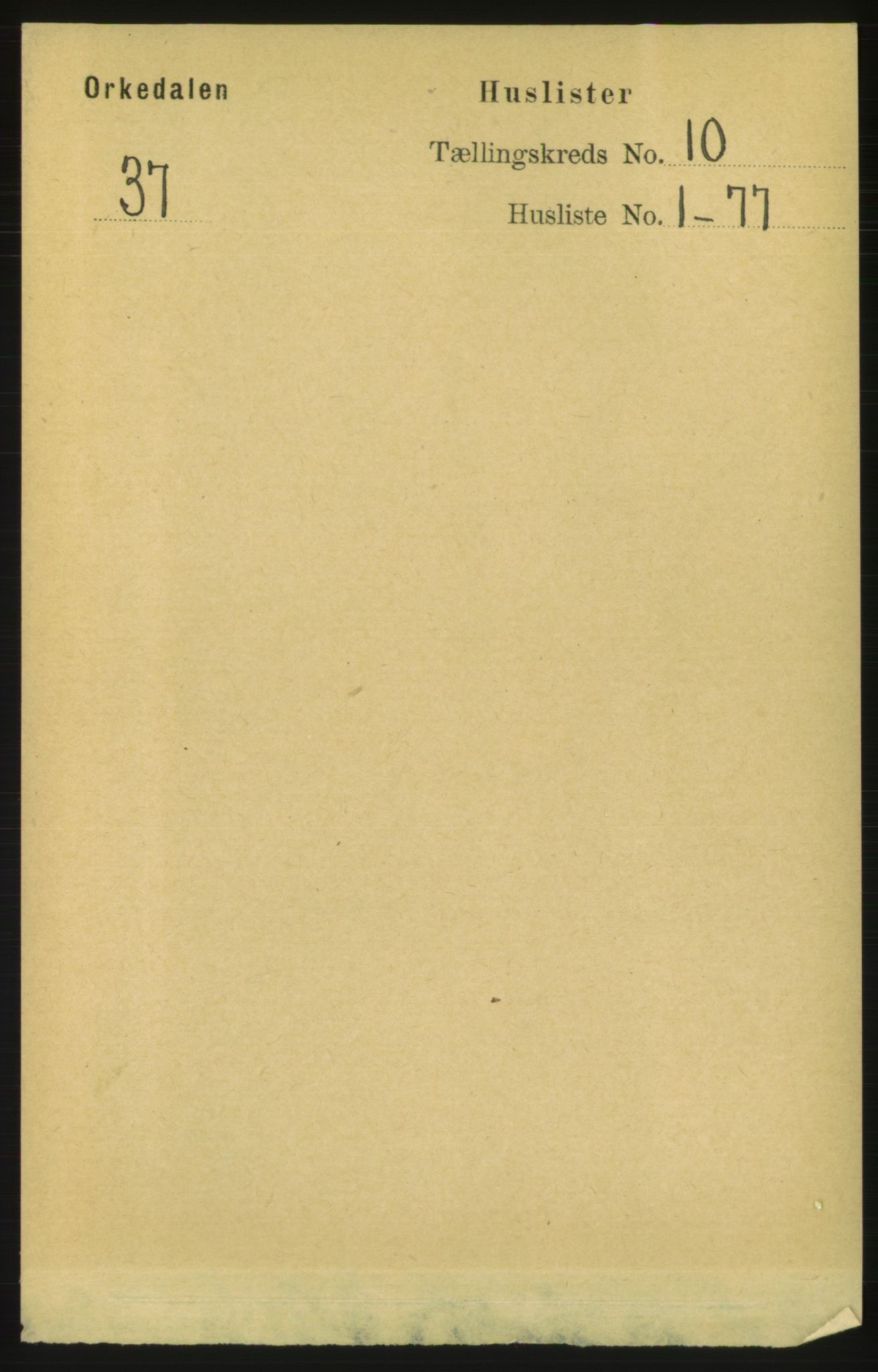 RA, Folketelling 1891 for 1638 Orkdal herred, 1891, s. 4547
