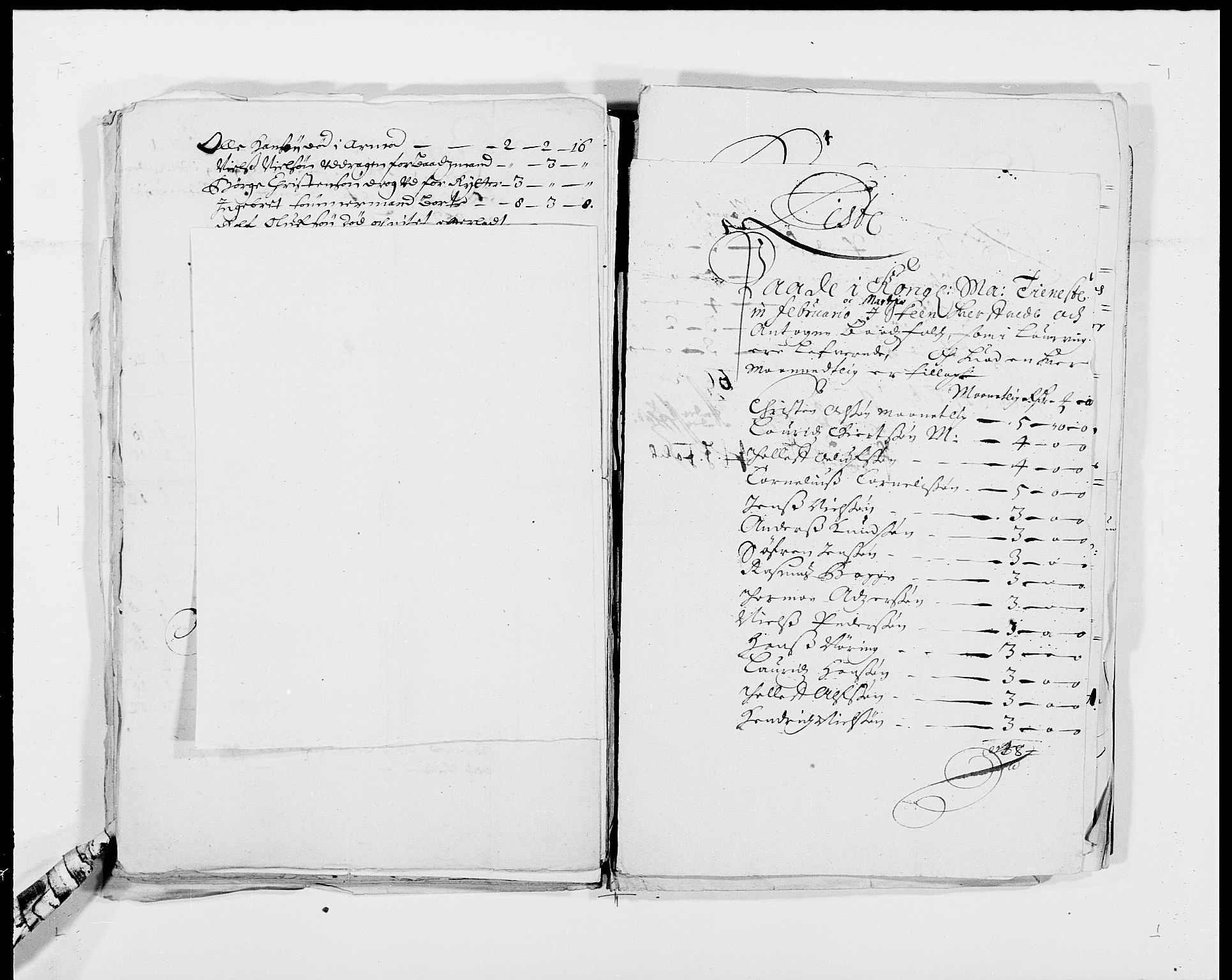 Rentekammeret inntil 1814, Reviderte regnskaper, Byregnskaper, RA/EA-4066/R/Rj/L0193: [J3] Kontribusjonsregnskap (med Langesund, Brevik, Porsgrunn og Kragerø), 1663-1691, s. 538