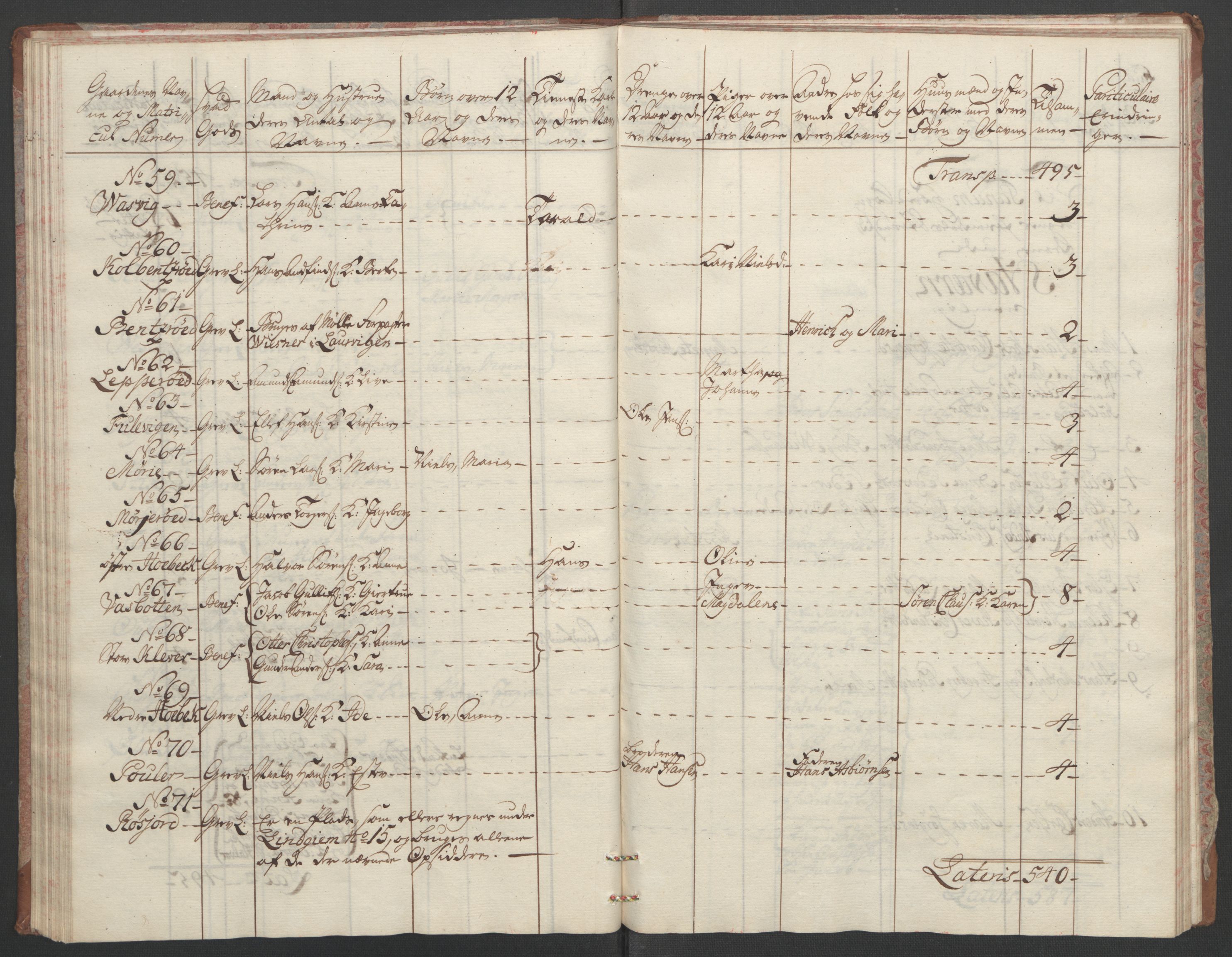 Rentekammeret inntil 1814, Reviderte regnskaper, Fogderegnskap, RA/EA-4092/R33/L2033: Ekstraskatten Larvik grevskap, 1762-1764, s. 65