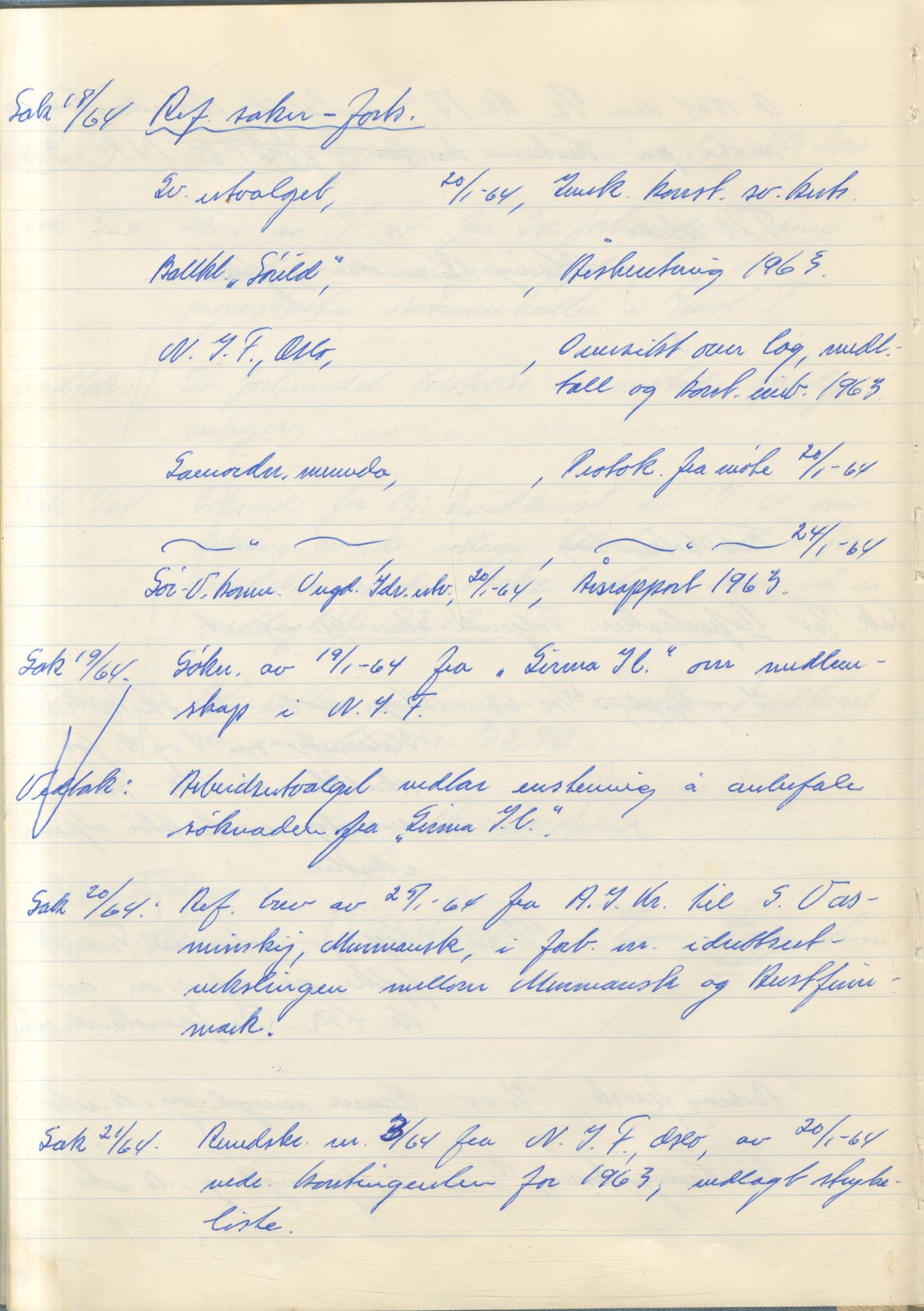 Aust-Finnmark Idrettskrets , FMFB/A-1041/A/L0007: Møteprotokoll for arbeidsutvalg, 1963-1971, s. 13