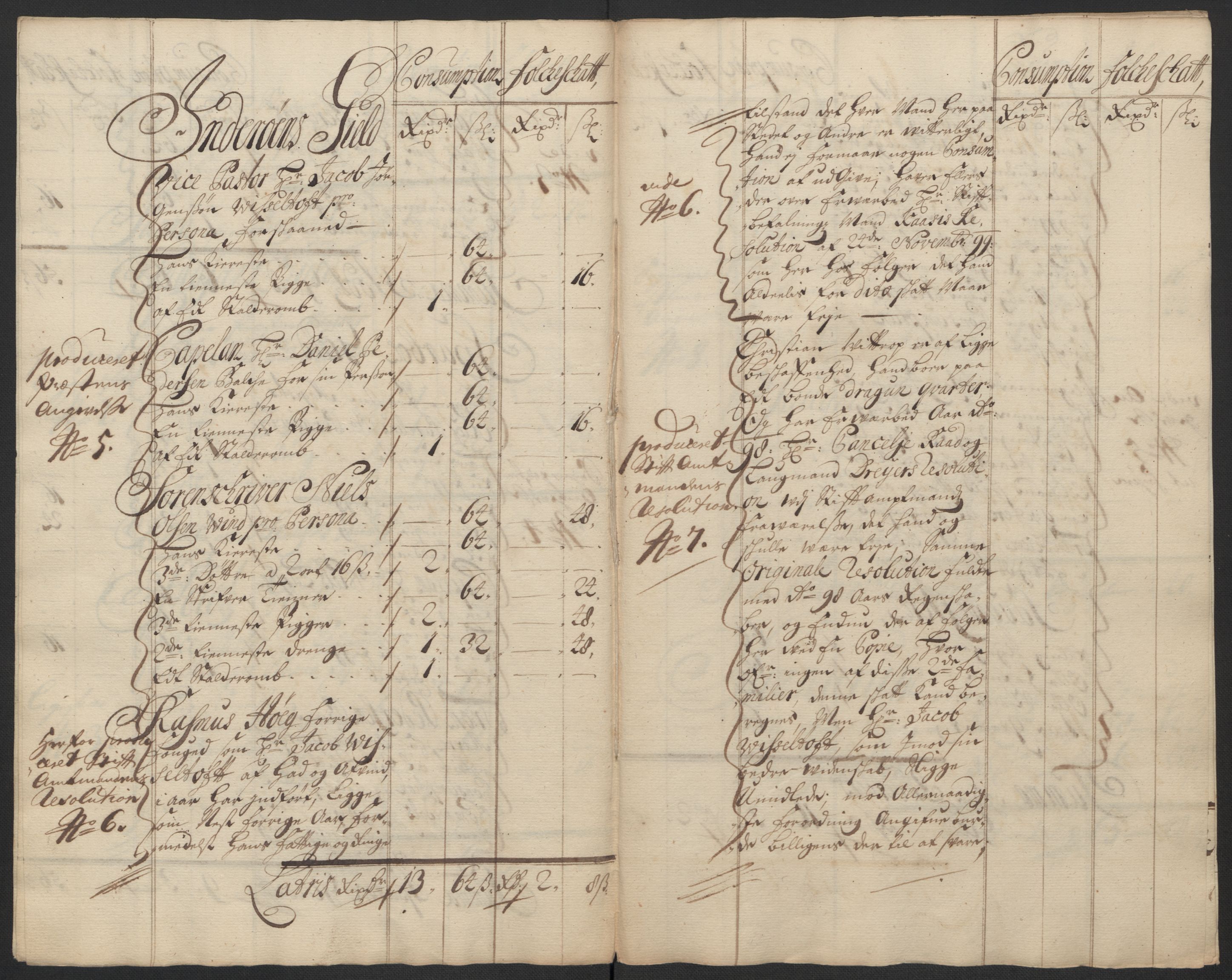 Rentekammeret inntil 1814, Reviderte regnskaper, Fogderegnskap, RA/EA-4092/R63/L4311: Fogderegnskap Inderøy, 1700, s. 100