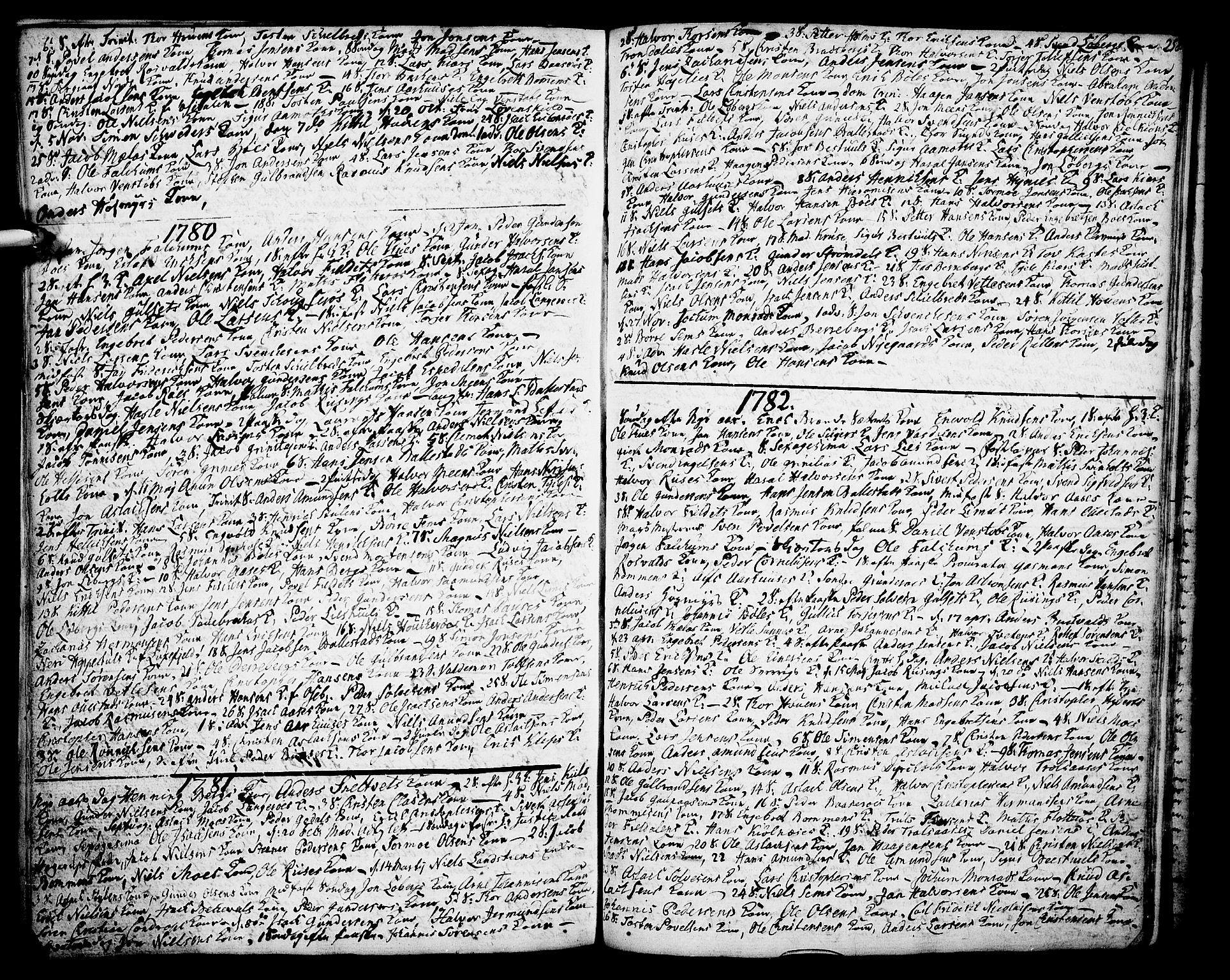 Gjerpen kirkebøker, SAKO/A-265/F/Fa/L0002: Ministerialbok nr. I 2, 1747-1795, s. 258