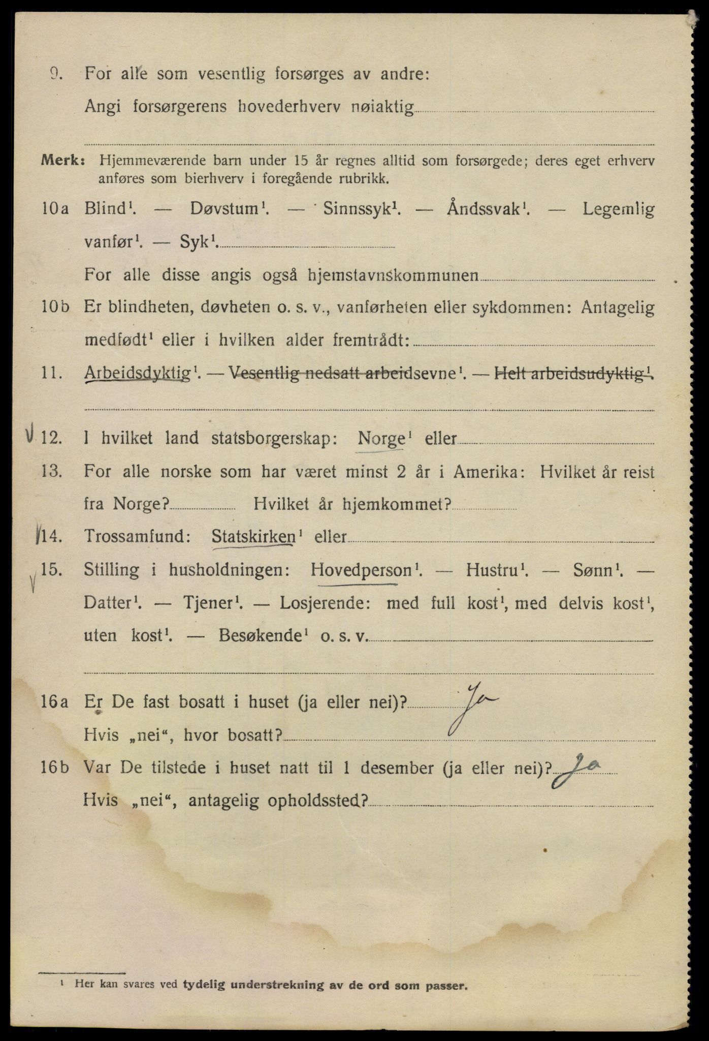 SAO, Folketelling 1920 for 0301 Kristiania kjøpstad, 1920, s. 173824