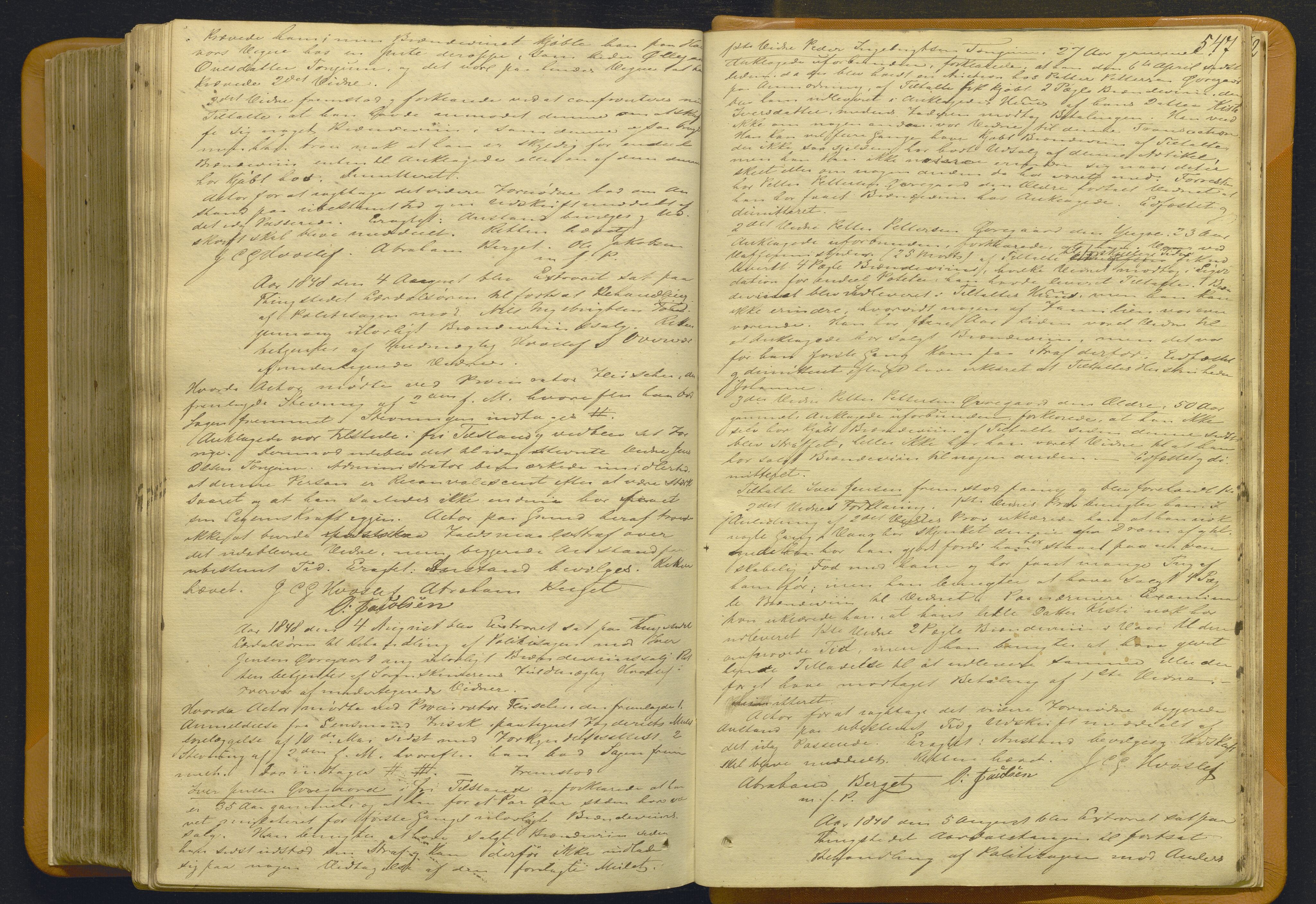 Indre Sogn tingrett, AV/SAB-A-3301/1/F/Fb/Fbc/L0007: Offentlege saker, Ba 7, 1843-1849, s. 546b-547a