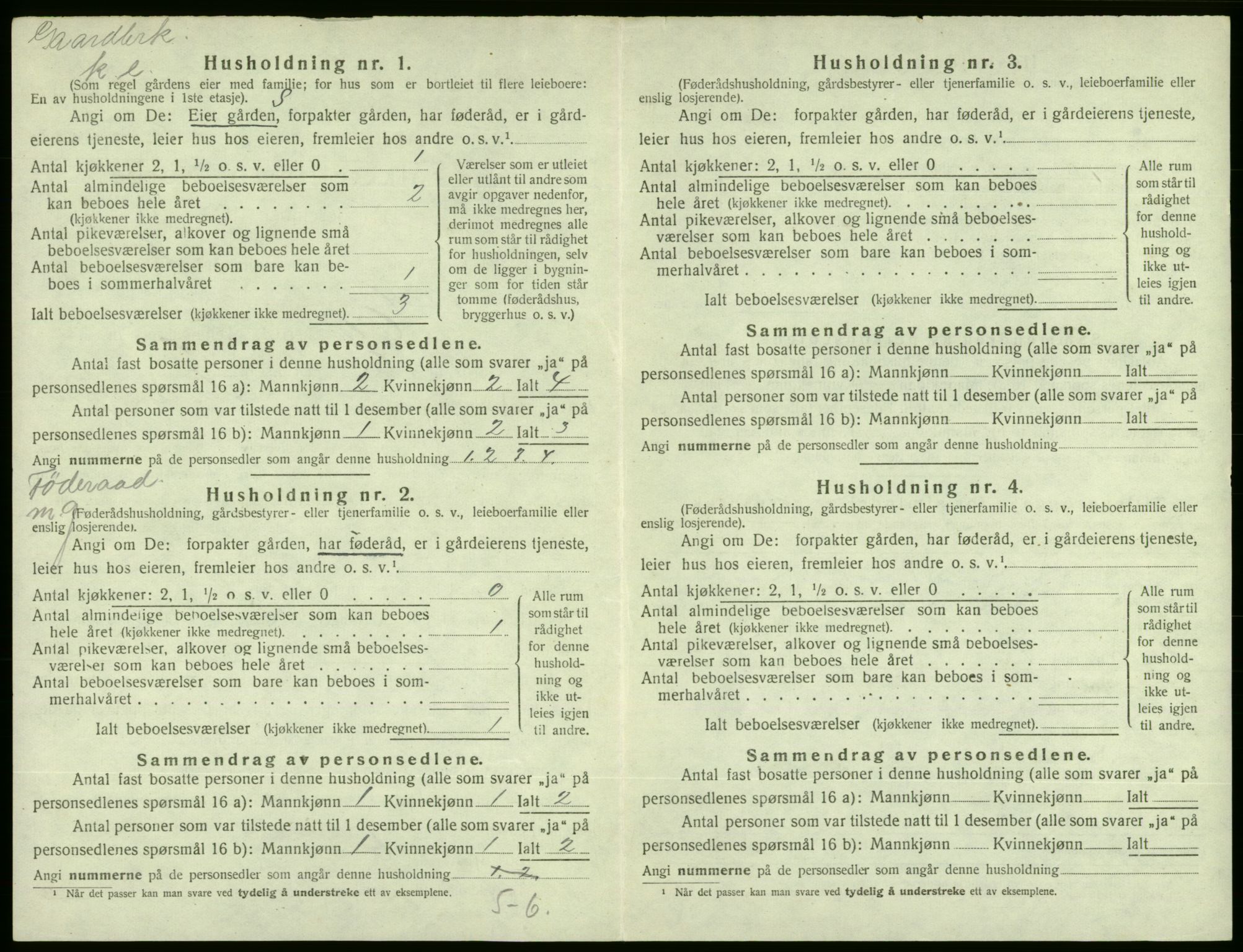 SAB, Folketelling 1920 for 1211 Etne herred, 1920, s. 352