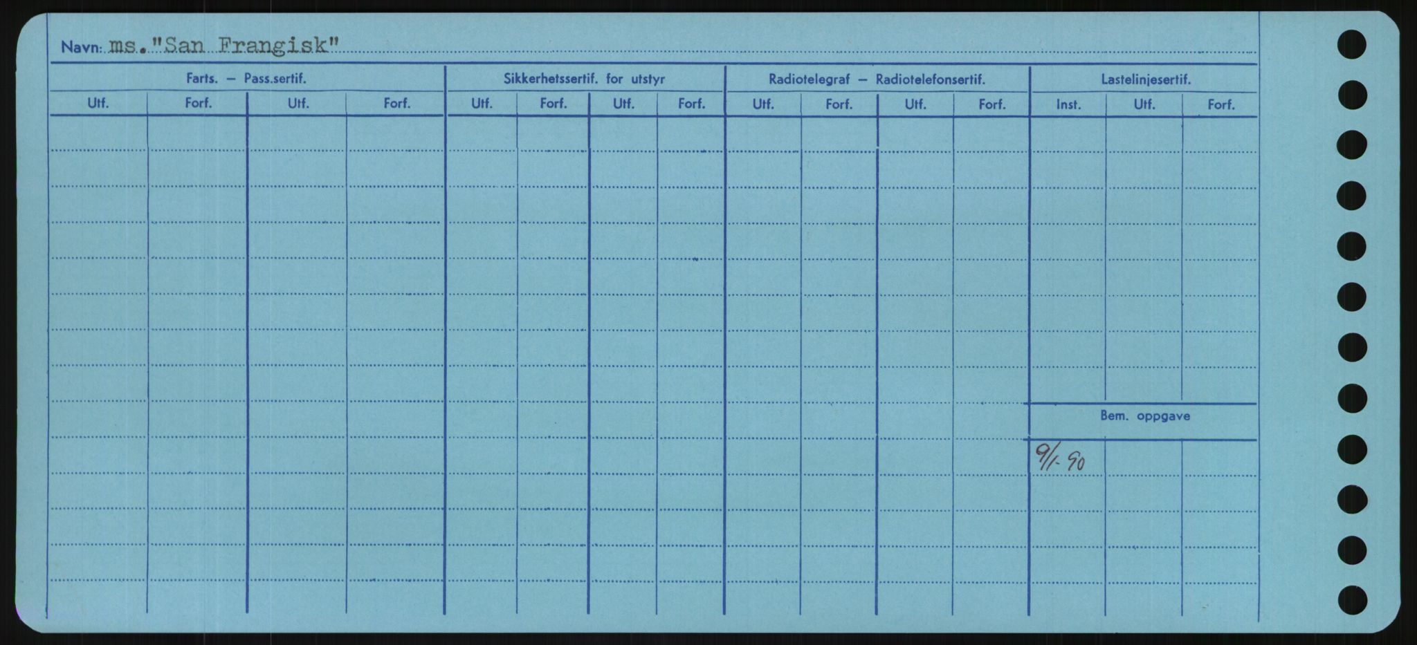 Sjøfartsdirektoratet med forløpere, Skipsmålingen, RA/S-1627/H/Hd/L0032: Fartøy, San-Seve, s. 10