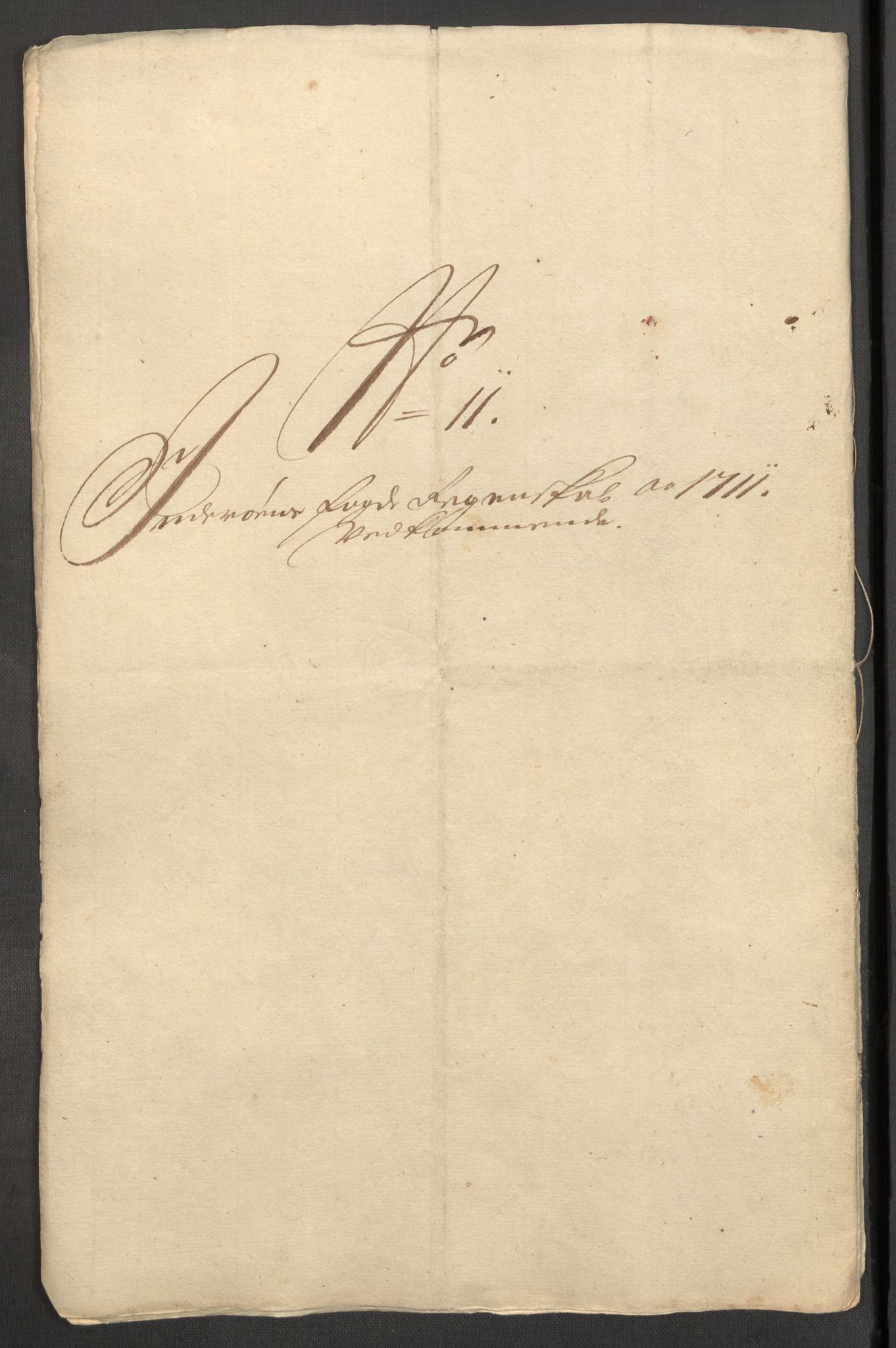 Rentekammeret inntil 1814, Reviderte regnskaper, Fogderegnskap, RA/EA-4092/R63/L4319: Fogderegnskap Inderøy, 1711, s. 247