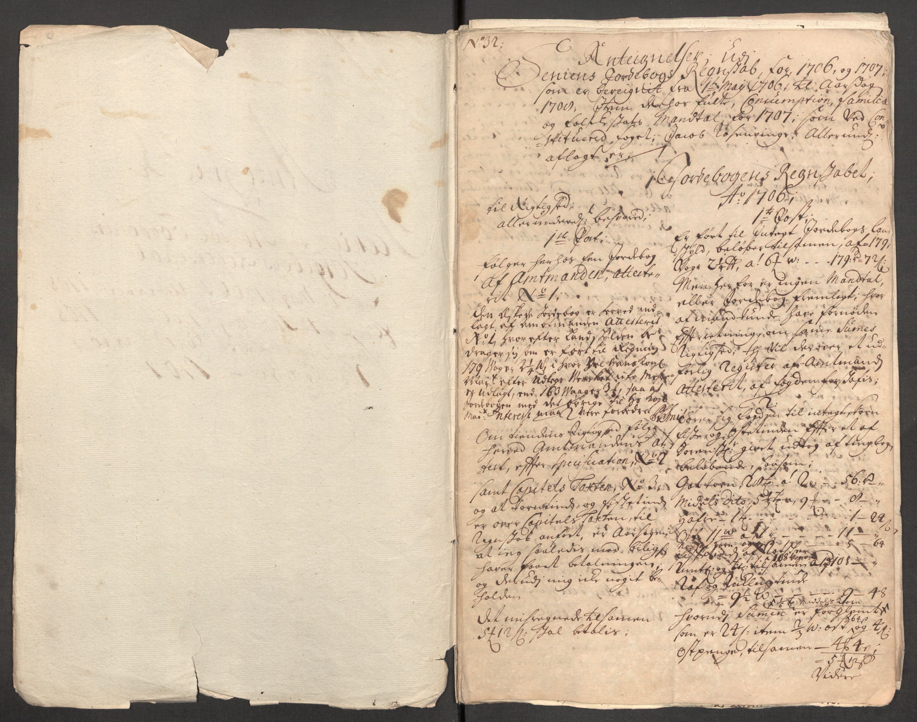 Rentekammeret inntil 1814, Reviderte regnskaper, Fogderegnskap, RA/EA-4092/R68/L4756: Fogderegnskap Senja og Troms, 1705-1707, s. 414