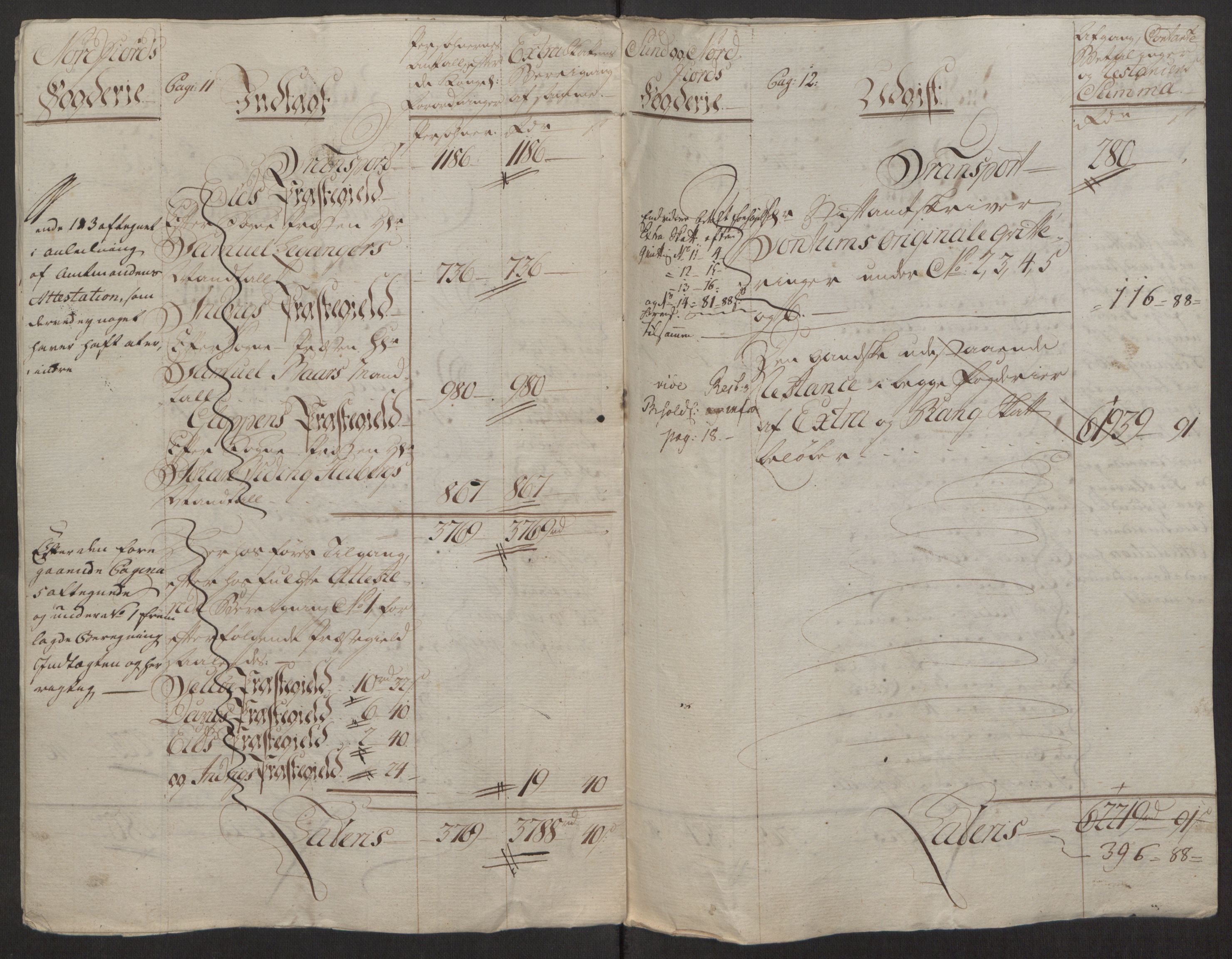 Rentekammeret inntil 1814, Reviderte regnskaper, Fogderegnskap, AV/RA-EA-4092/R53/L3551: Ekstraskatten Sunn- og Nordfjord, 1772, s. 11