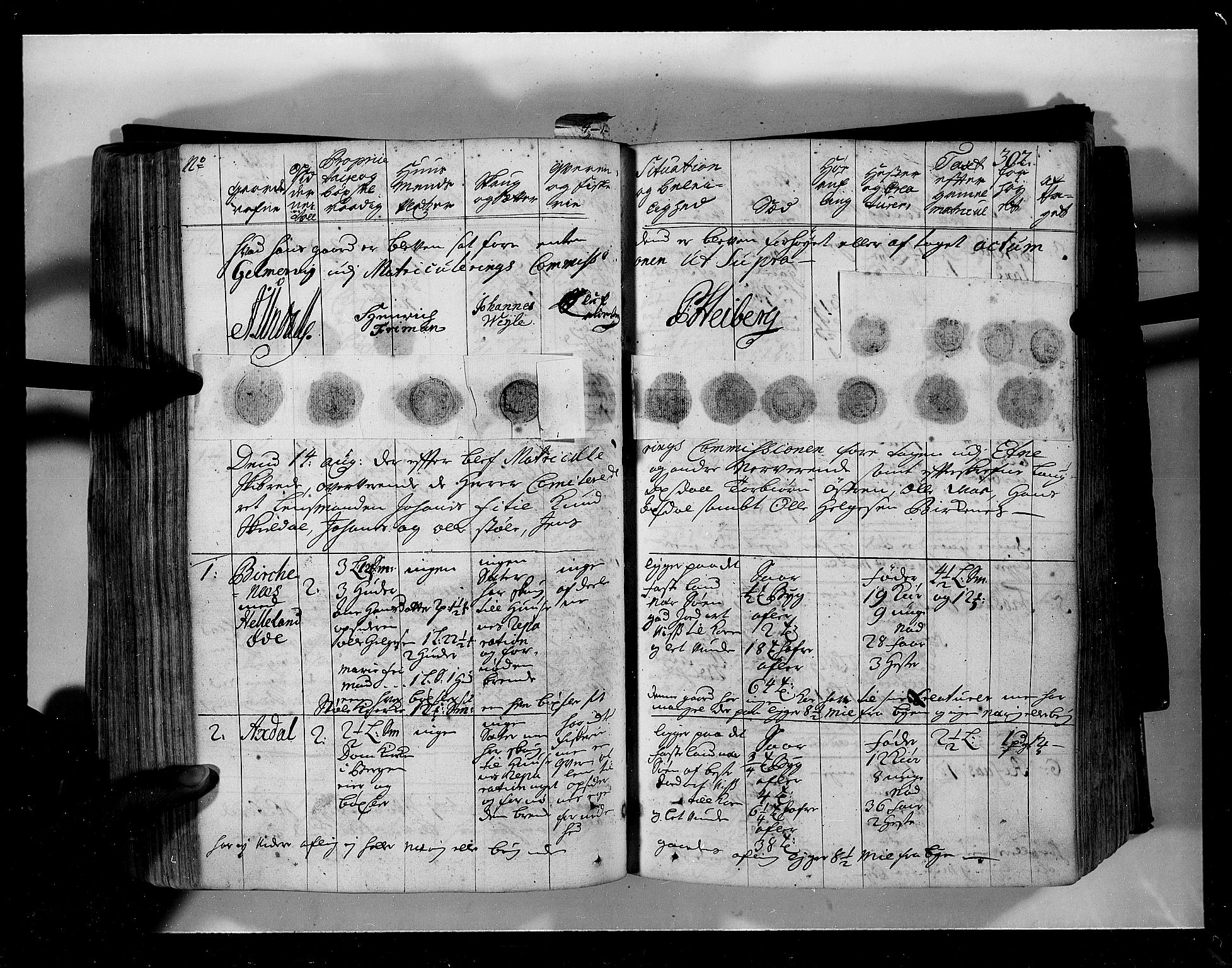 Rentekammeret inntil 1814, Realistisk ordnet avdeling, AV/RA-EA-4070/N/Nb/Nbf/L0134: Sunnhordland eksaminasjonsprotokoll, 1723, s. 299