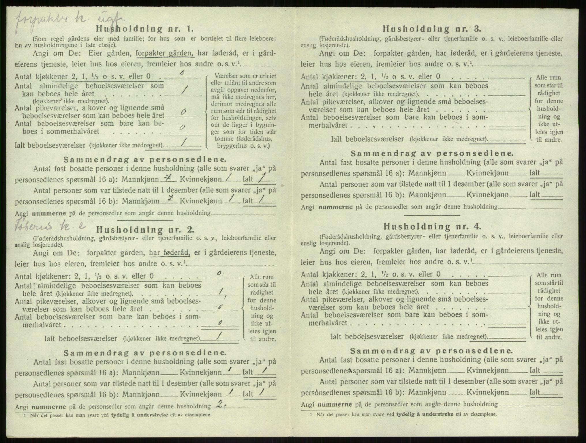 SAB, Folketelling 1920 for 1431 Jølster herred, 1920, s. 669