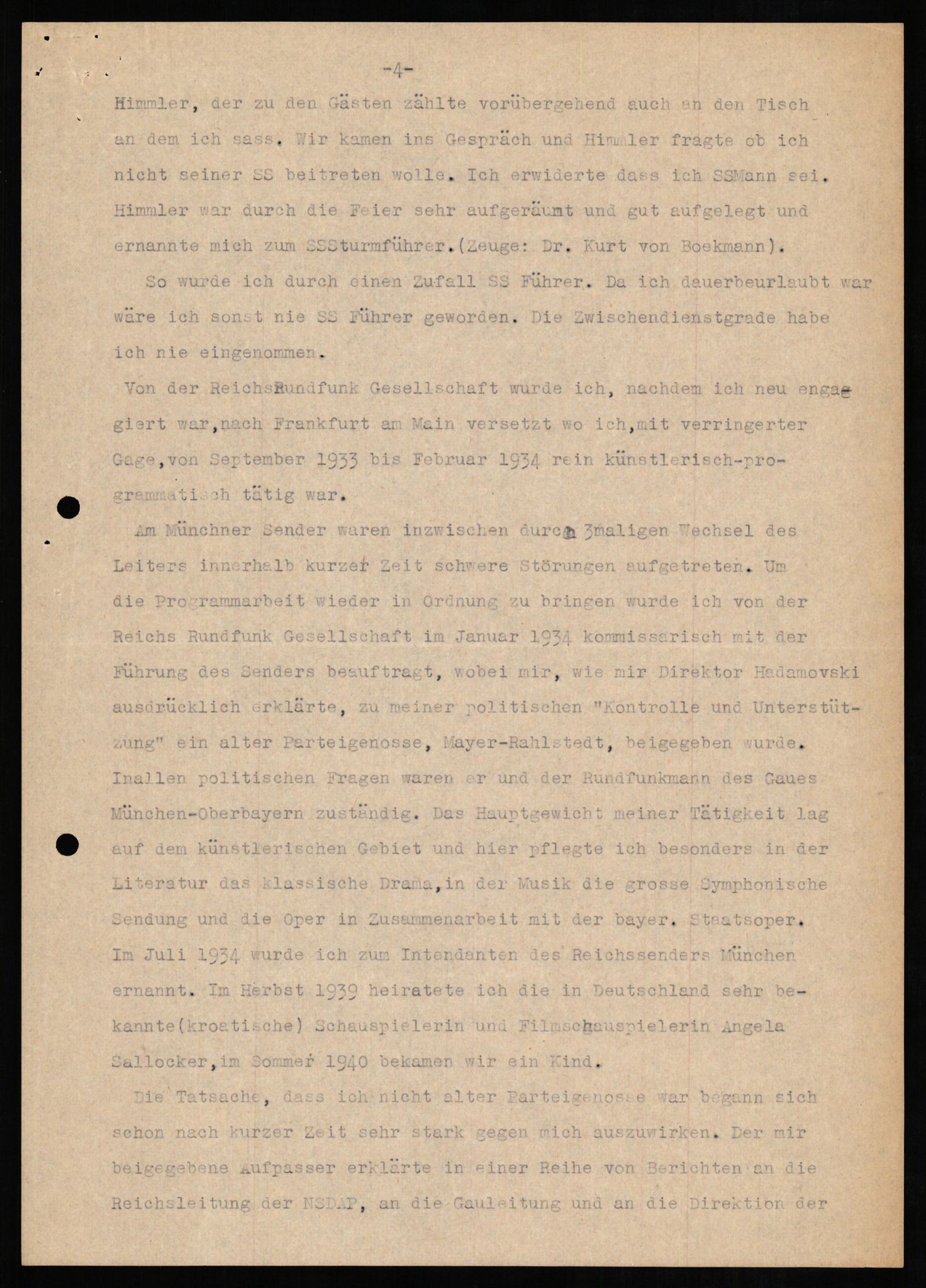 Forsvaret, Forsvarets overkommando II, RA/RAFA-3915/D/Db/L0011: CI Questionaires. Tyske okkupasjonsstyrker i Norge. Tyskere., 1945-1946, s. 115