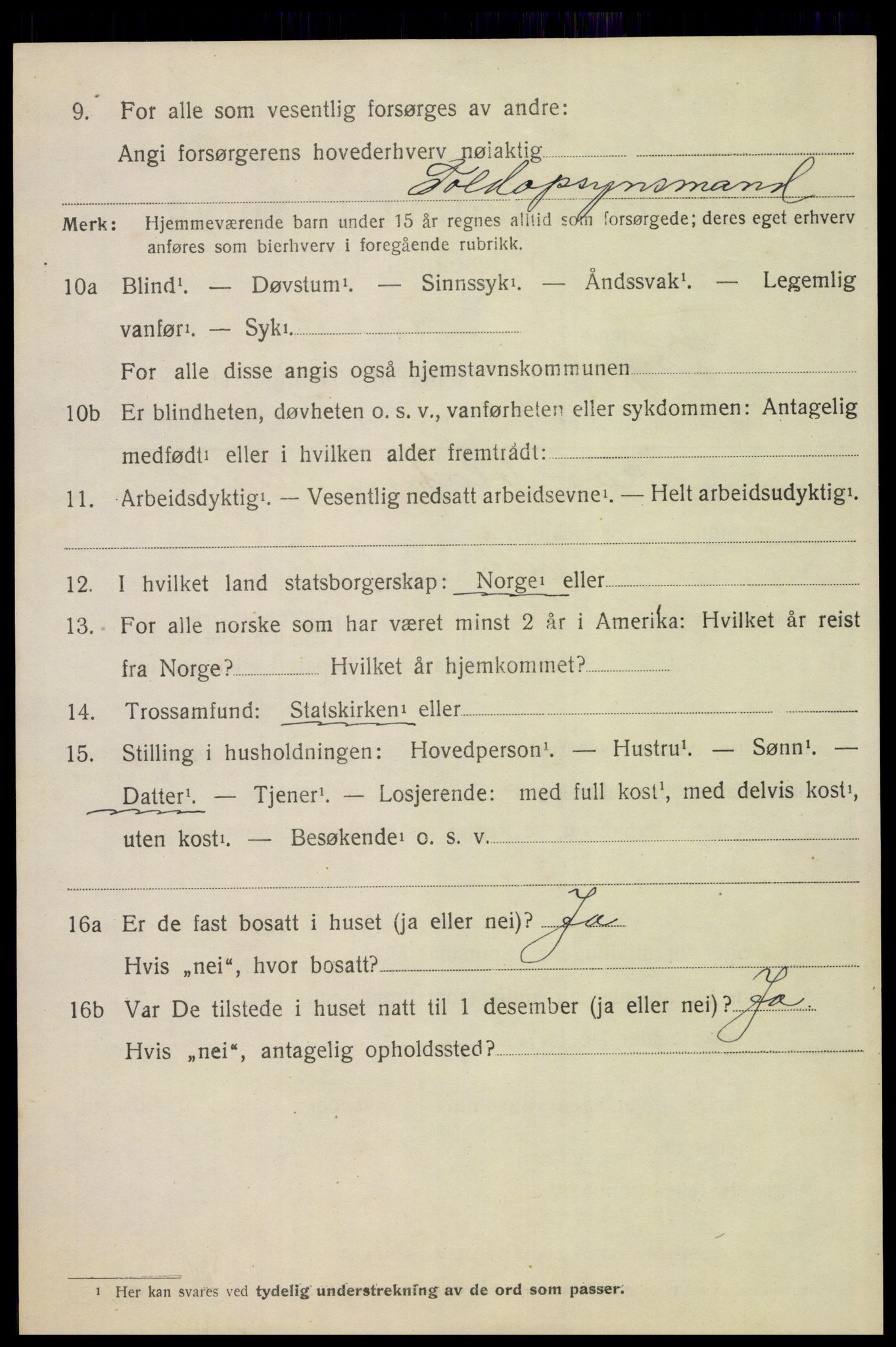 SAH, Folketelling 1920 for 0428 Trysil herred, 1920, s. 4130