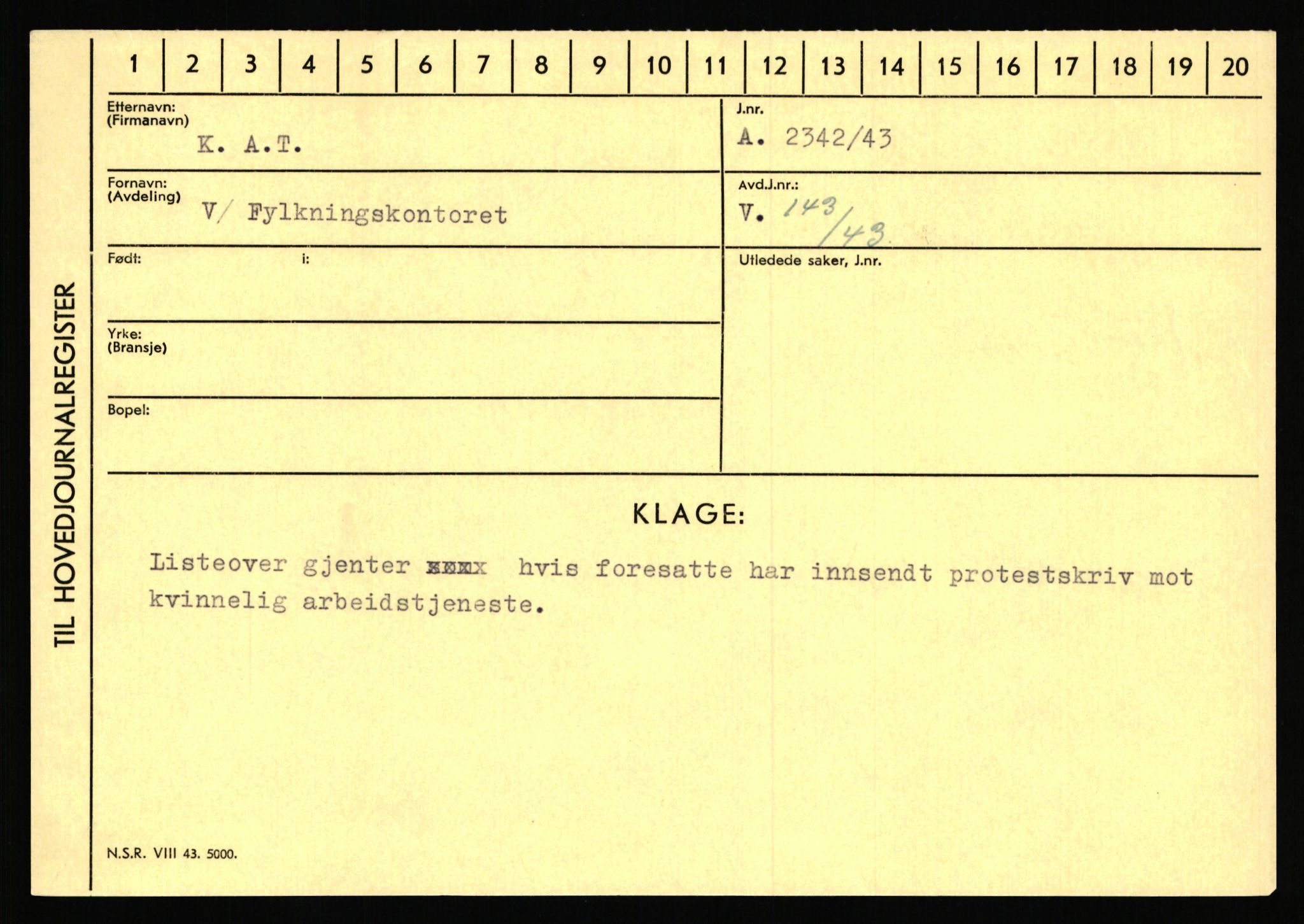 Statspolitiet - Hovedkontoret / Osloavdelingen, AV/RA-S-1329/C/Ca/L0008: Johan(nes)sen - Knoph, 1943-1945, s. 3910