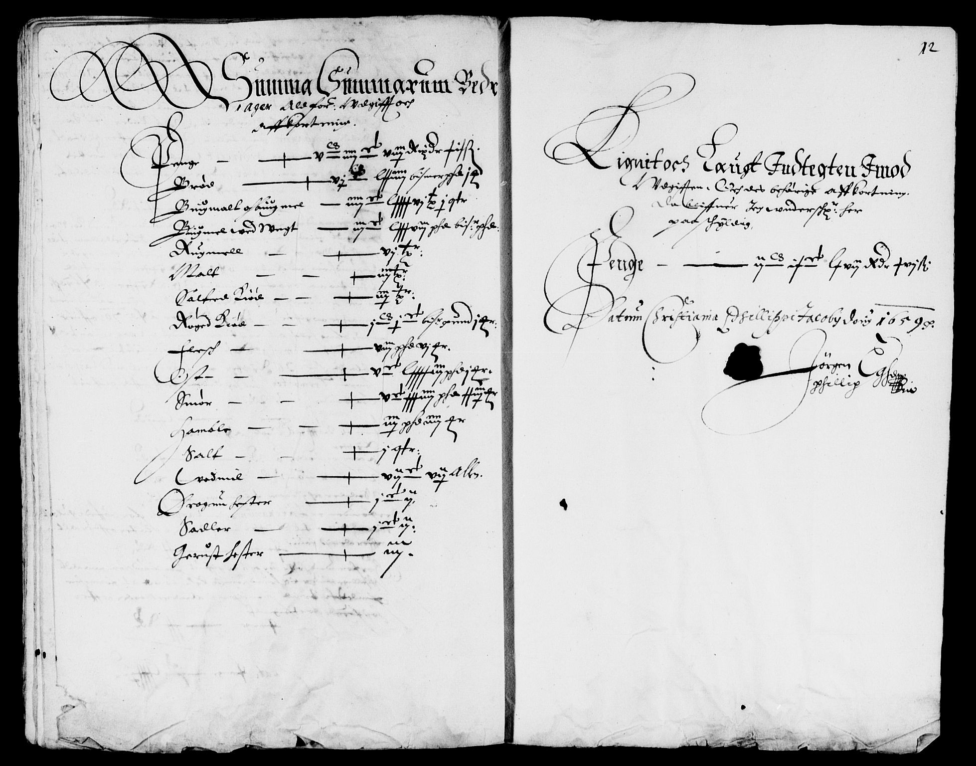 Rentekammeret inntil 1814, Reviderte regnskaper, Lensregnskaper, AV/RA-EA-5023/R/Rb/Rba/L0250: Akershus len, 1658-1660