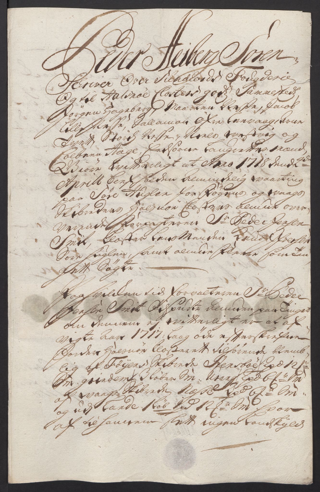 Rentekammeret inntil 1814, Reviderte regnskaper, Fogderegnskap, AV/RA-EA-4092/R48/L2994: Fogderegnskap Sunnhordland og Hardanger, 1717, s. 324