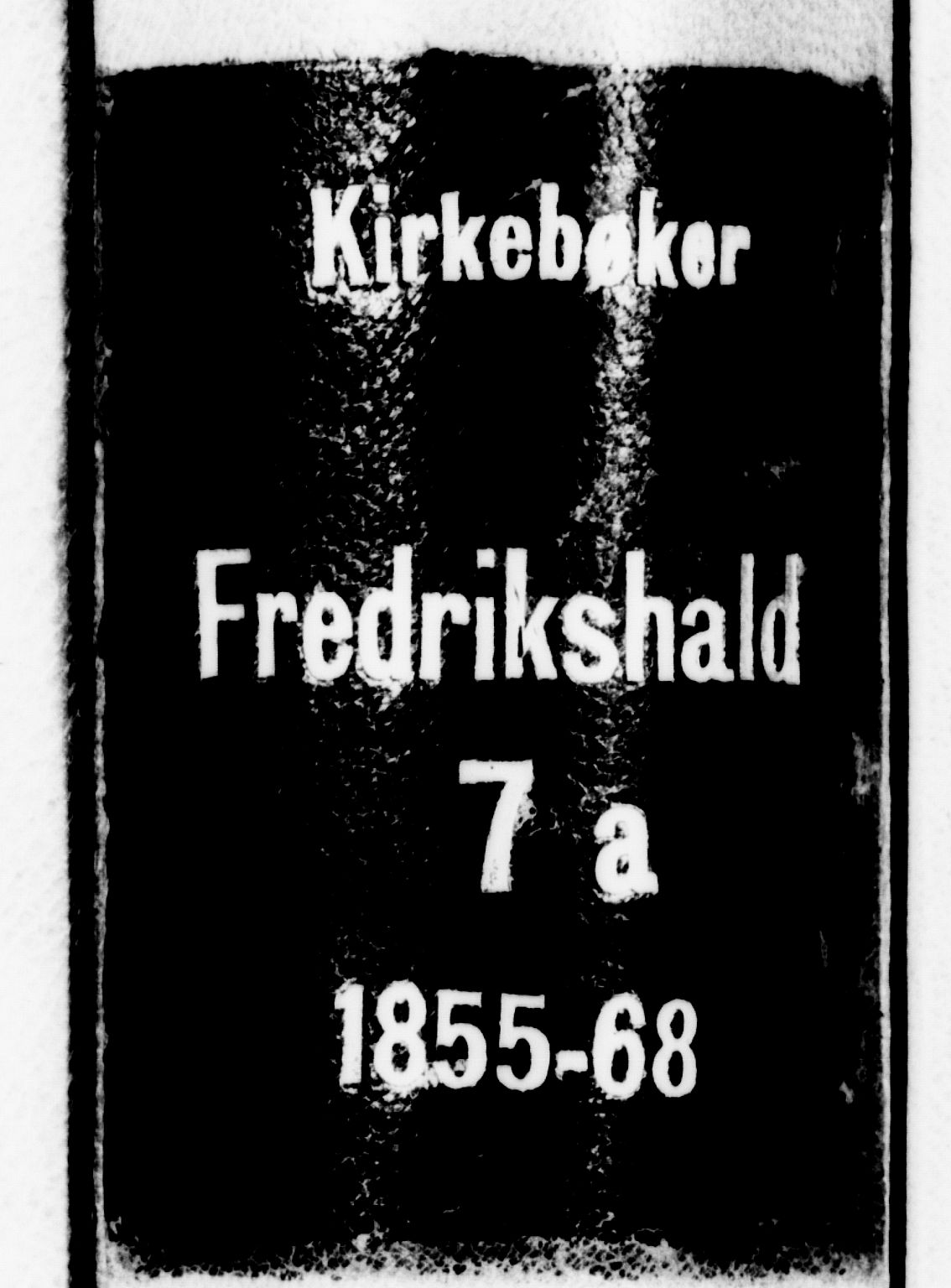 Halden prestekontor Kirkebøker, SAO/A-10909/G/Ga/L0005a: Klokkerbok nr. 5A, 1855-1864