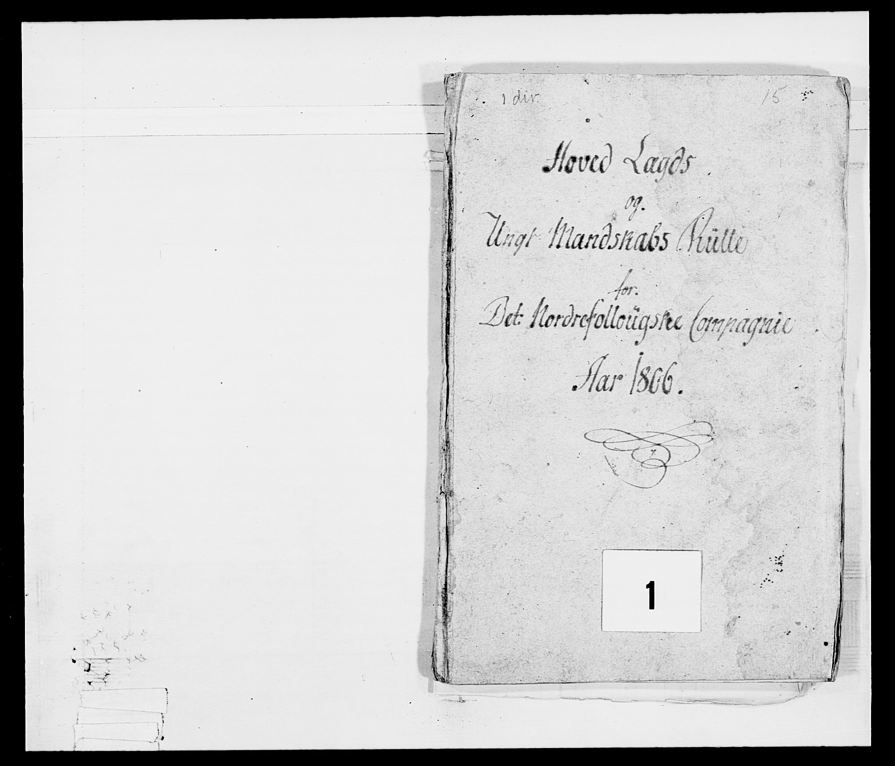 Generalitets- og kommissariatskollegiet, Det kongelige norske kommissariatskollegium, RA/EA-5420/E/Eh/L0032b: Nordafjelske gevorbne infanteriregiment, 1806, s. 6