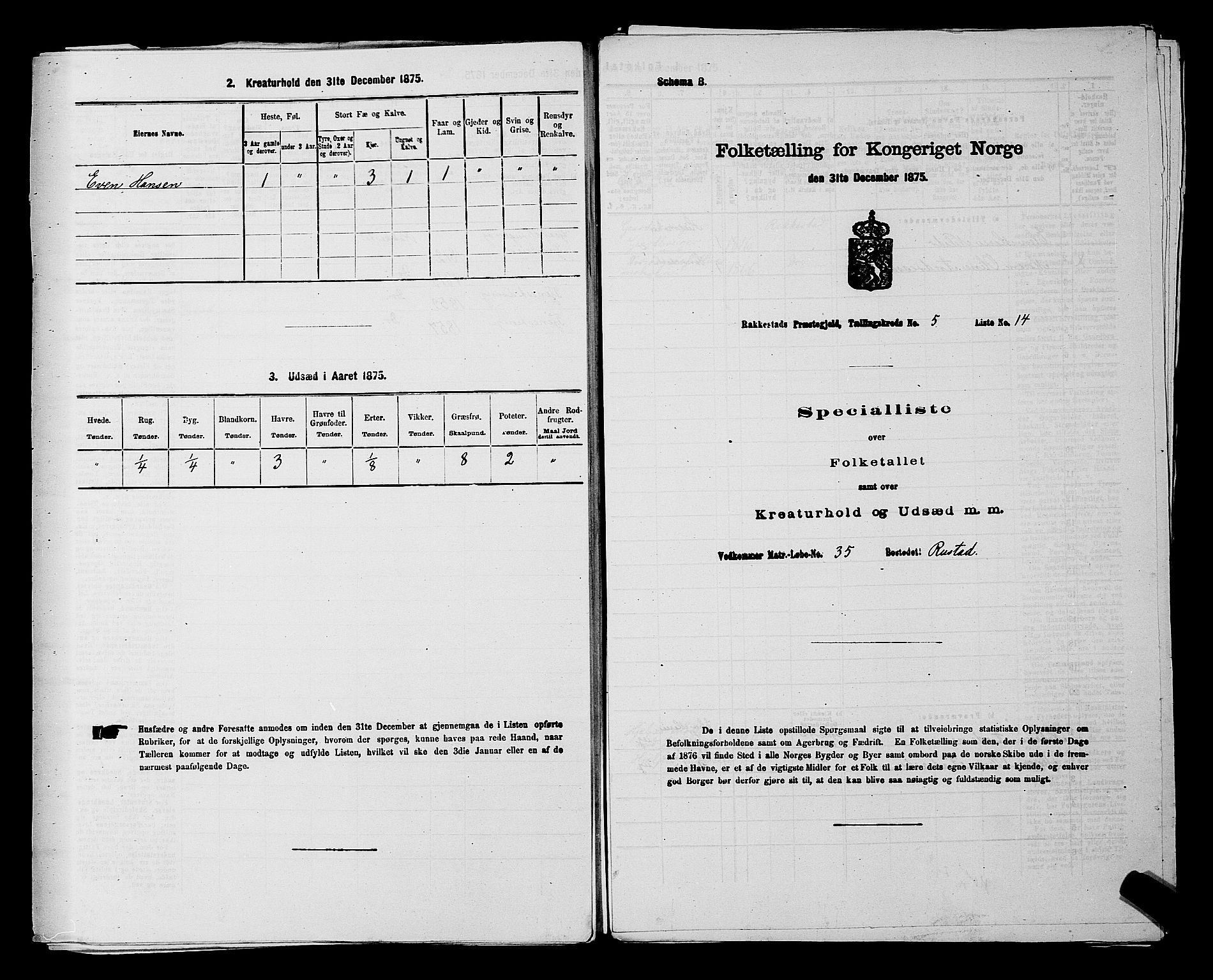 RA, Folketelling 1875 for 0128P Rakkestad prestegjeld, 1875, s. 623