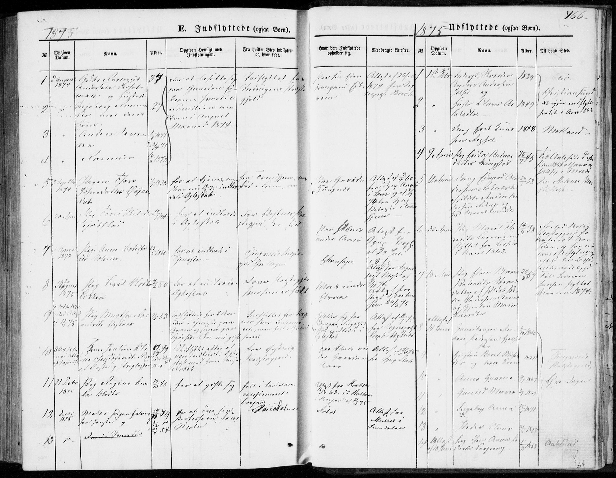 Ministerialprotokoller, klokkerbøker og fødselsregistre - Møre og Romsdal, AV/SAT-A-1454/555/L0655: Ministerialbok nr. 555A05, 1869-1886, s. 466