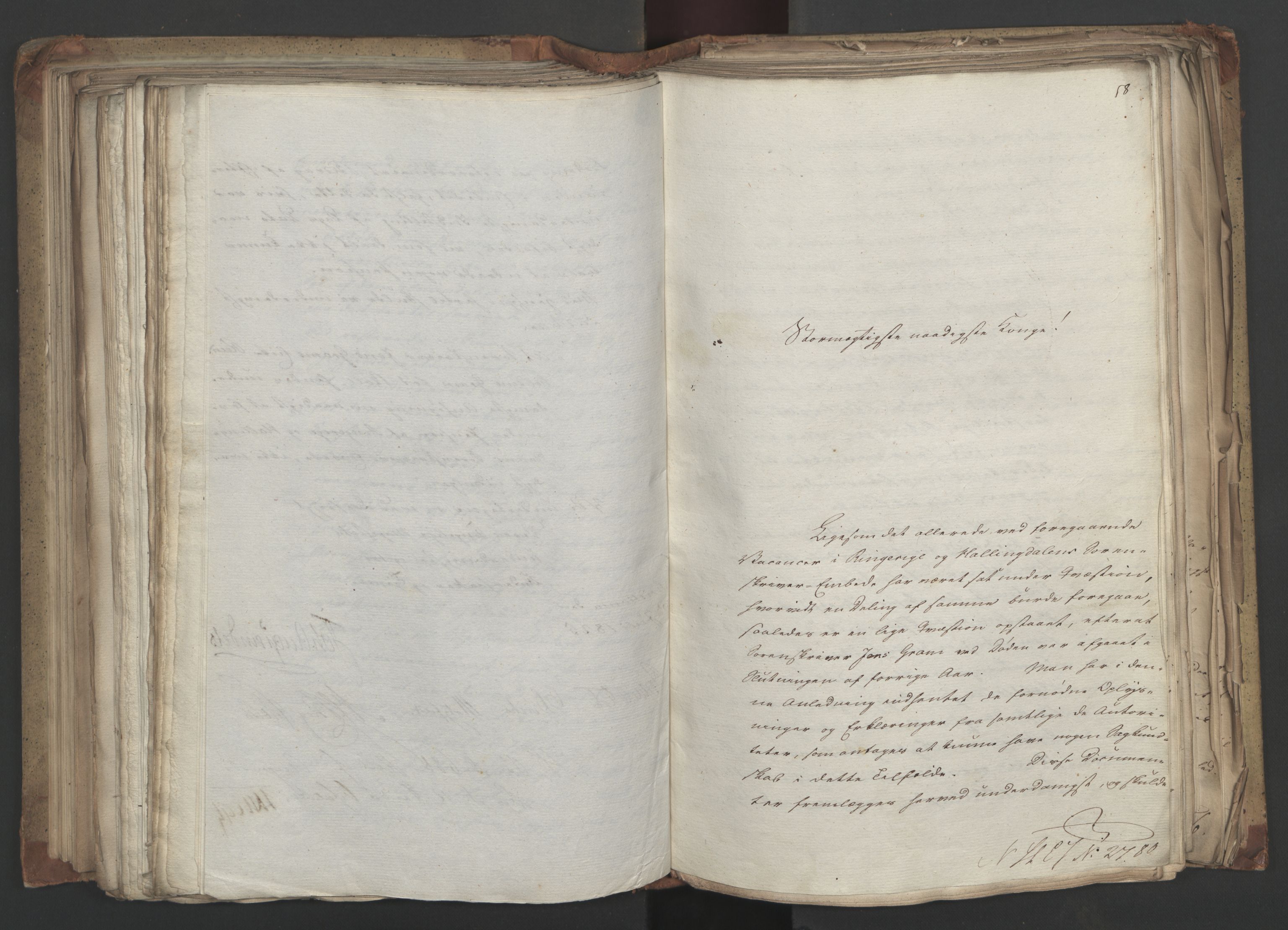 Statsrådsavdelingen i Stockholm, AV/RA-S-1003/D/Da/L0043: Regjeringsinnstillinger nr. 2706-2845, 1825, s. 257